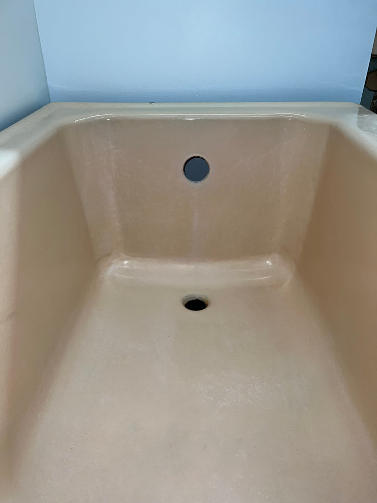 Eljer Bathtub, Tan 1930's – Pasadena Architectural Salvage