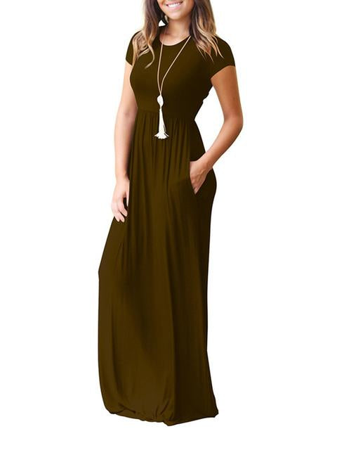 Casual Long Dresses with Pockets | shrural.com