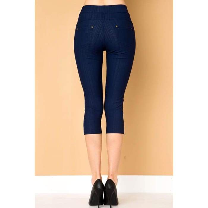 plus size navy jeggings