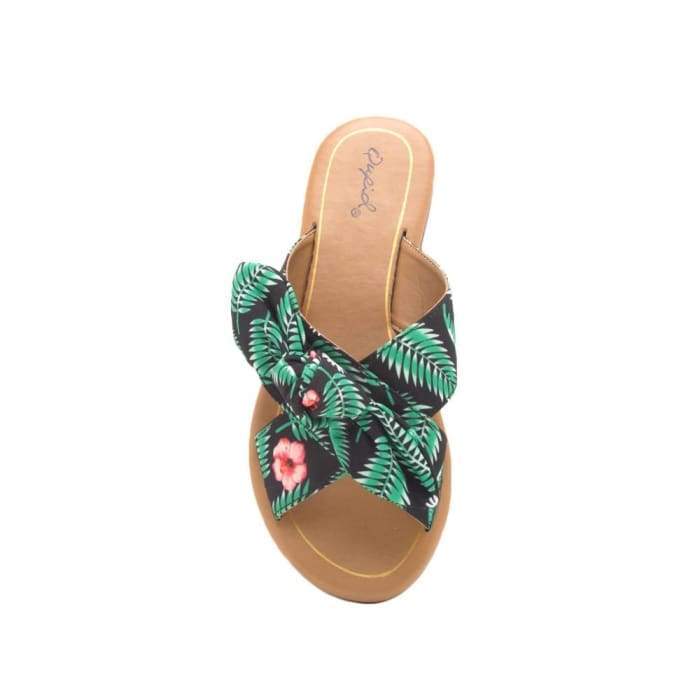 In the Jungle Flat Sandal Slide 6-9