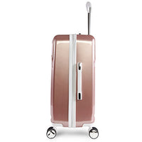 Joy Mangano Hardside Luggage (Medium & XL 2-Piece Set) - Rose Quartz ...