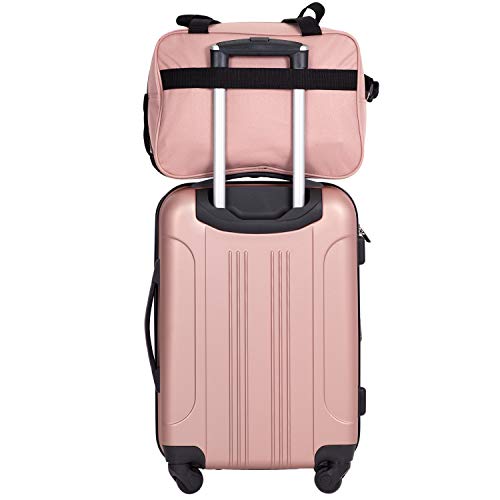 Travelers Club Midtown Hardside 4-Piece Luggage Travel Set {Rose Gold} –  Embark Travel Store