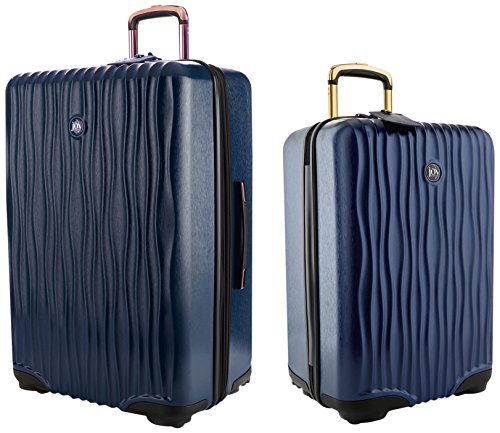 joy mangano leather luggage