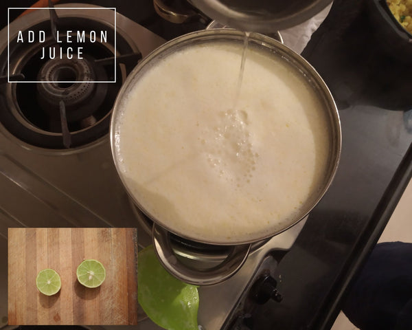 Make Homemade Paneer - Step 2