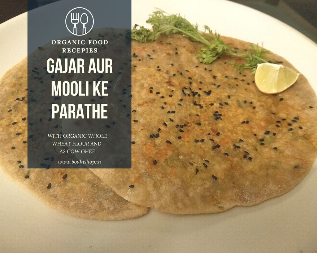 Gajar Mooli ke Parathe