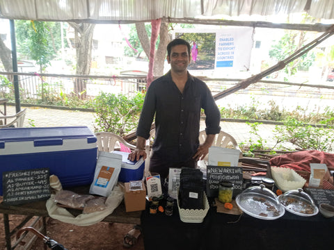 Rajas Paranjpe, Founder of Bodhishop @ Juhu Organic Farmer's market