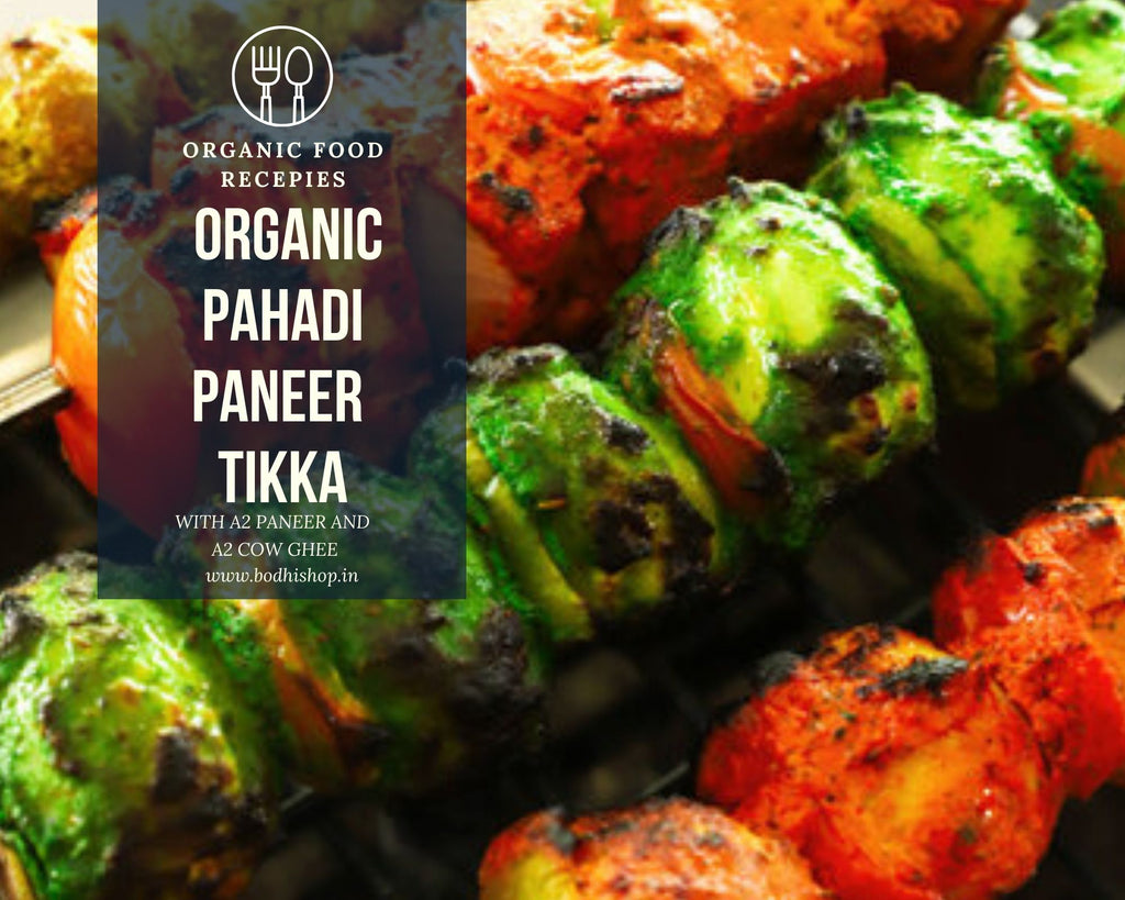 Organic Pahadi Paneer Tikka