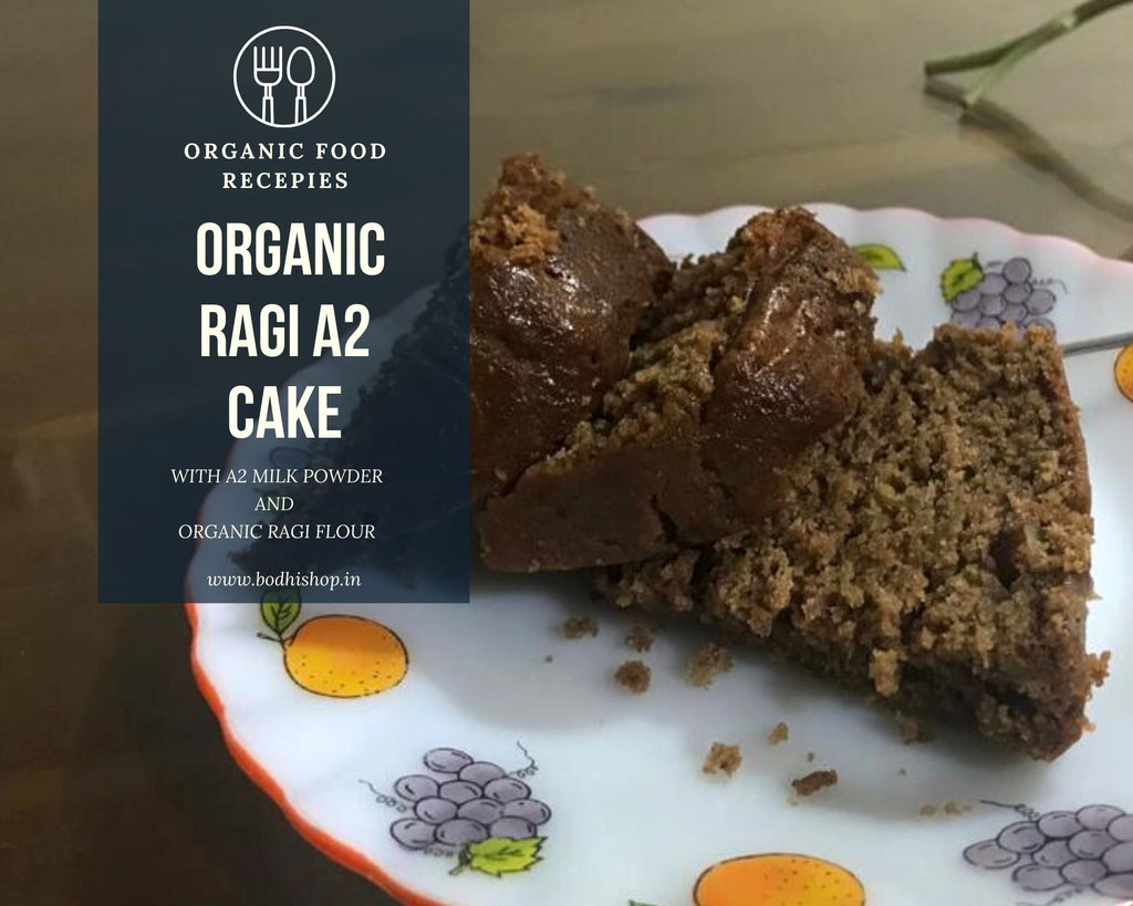 Homemade Organic Ragi Cake 