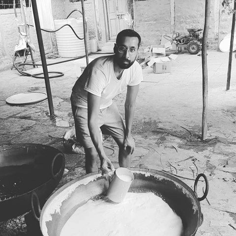 Desi Cow Ghee making training at TBOF