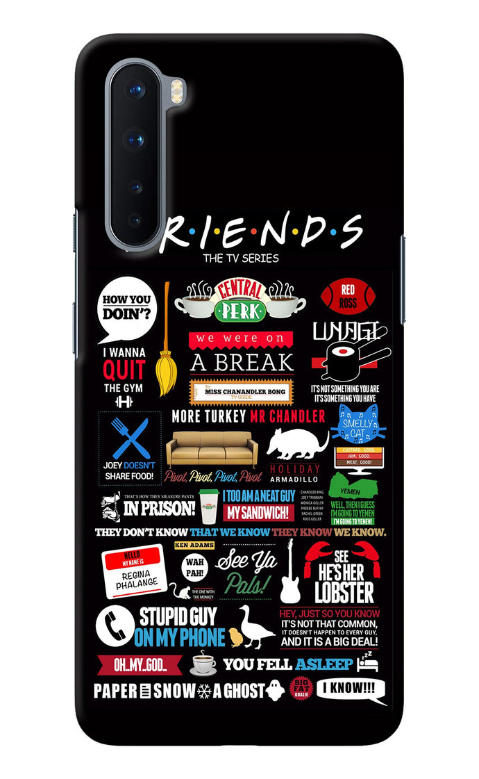 Buy Friends Oneplus Nord Back Cover At Just Rs 149 Casekaro