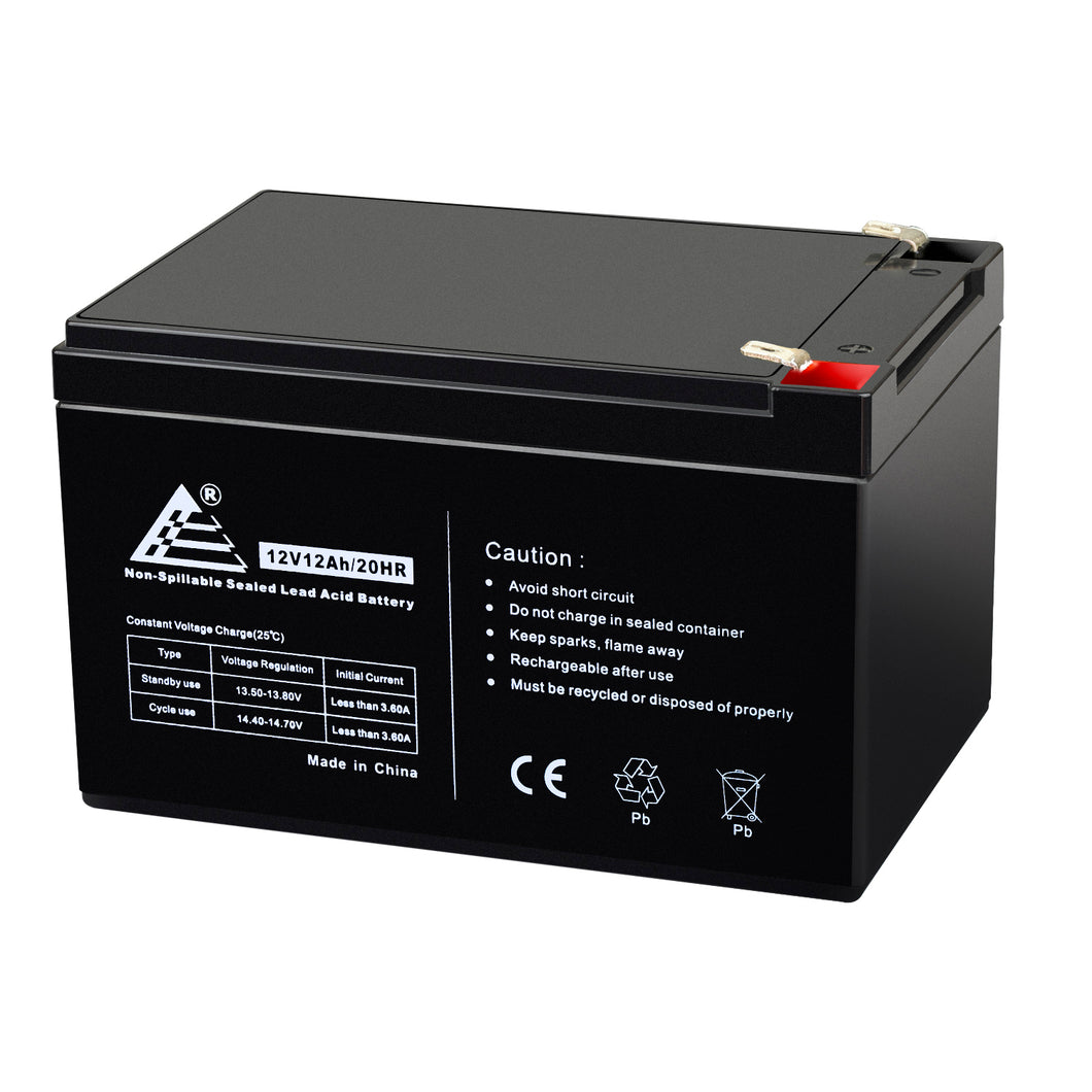 12v 12ah Rechargeable Agm Sealed Lead Acid Battery Battnation