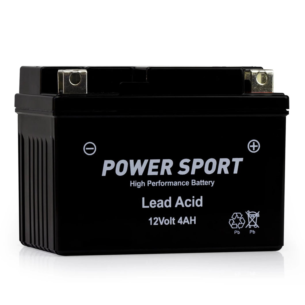 12v 4ah Power Sport Battery Etx4l Bs Replacement For Ytx4l Bs Yt4l 12 Battnation