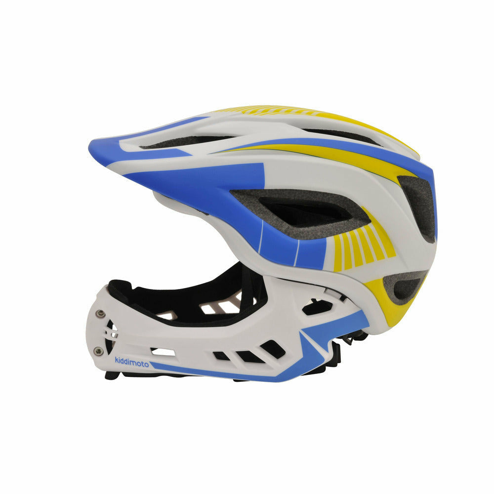 IKON Full Face Kids Bike Helmet | White 