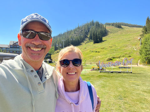 Joseph and Kelly enjoying time off in Winter Park Colorado
