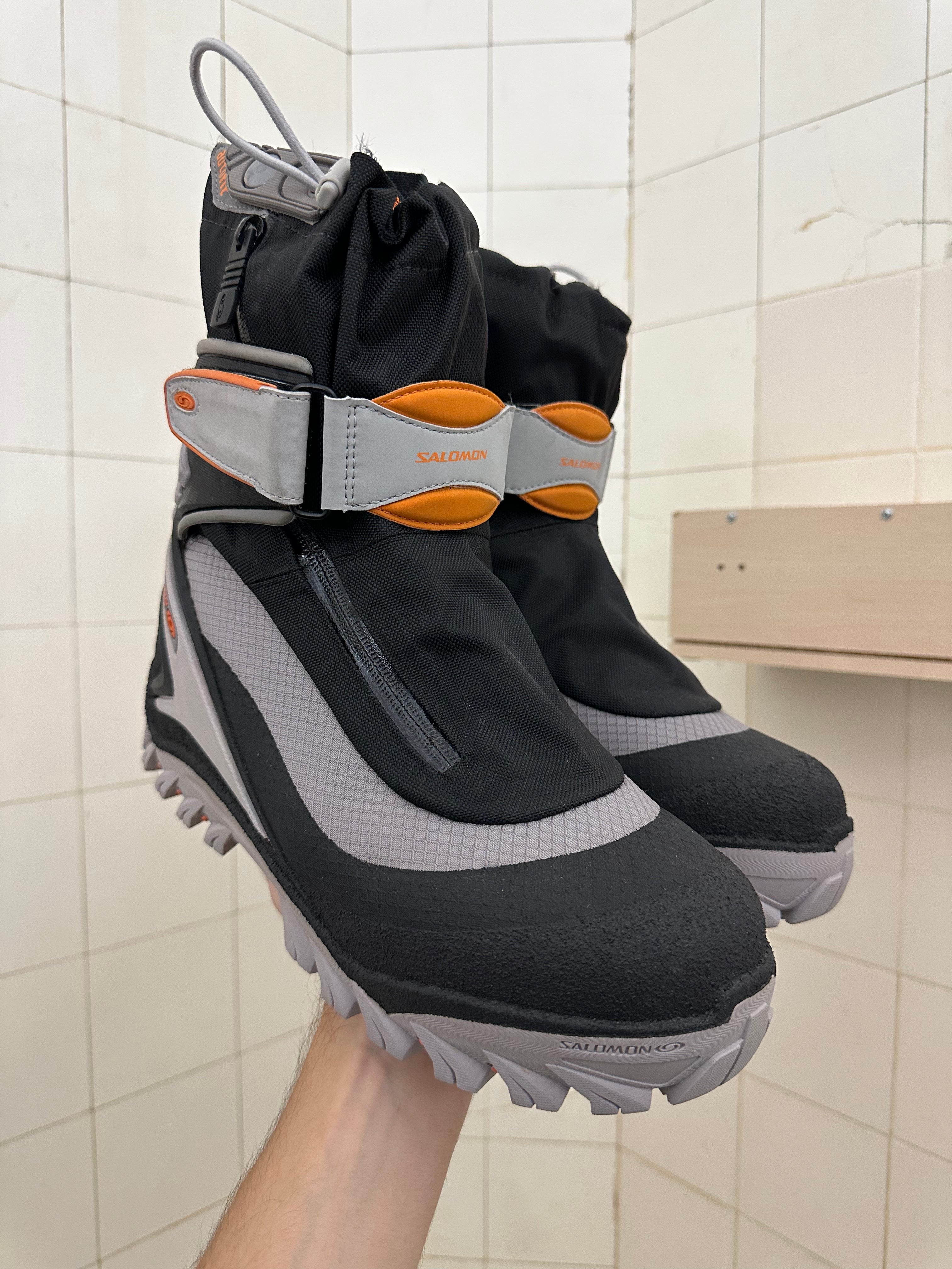 2000s Salomon Advanced Chassis Boots with Inner Booties - Size 9 US
