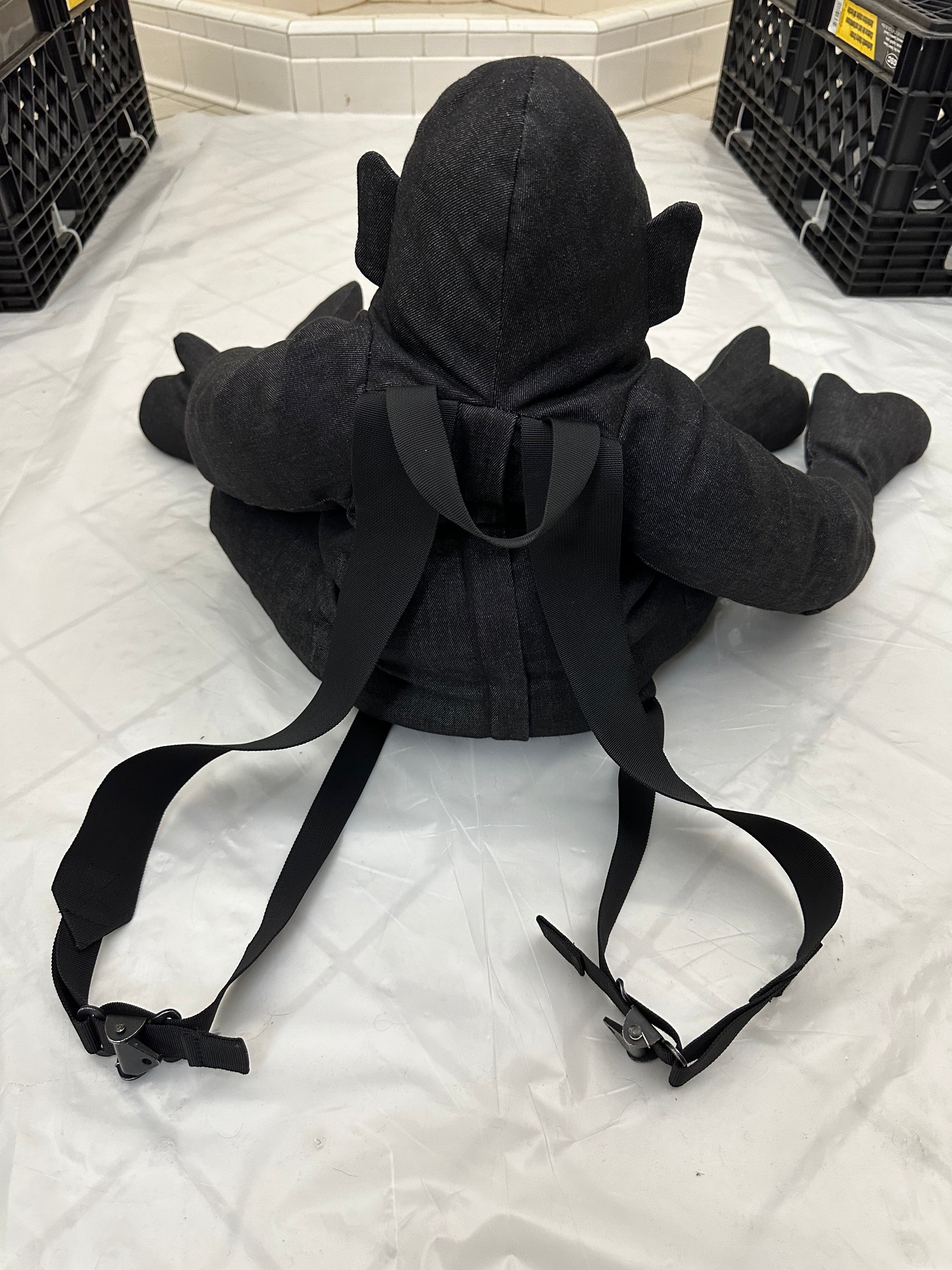 ss2016 Raeburn Denim Orangutan Backpack - Size OS