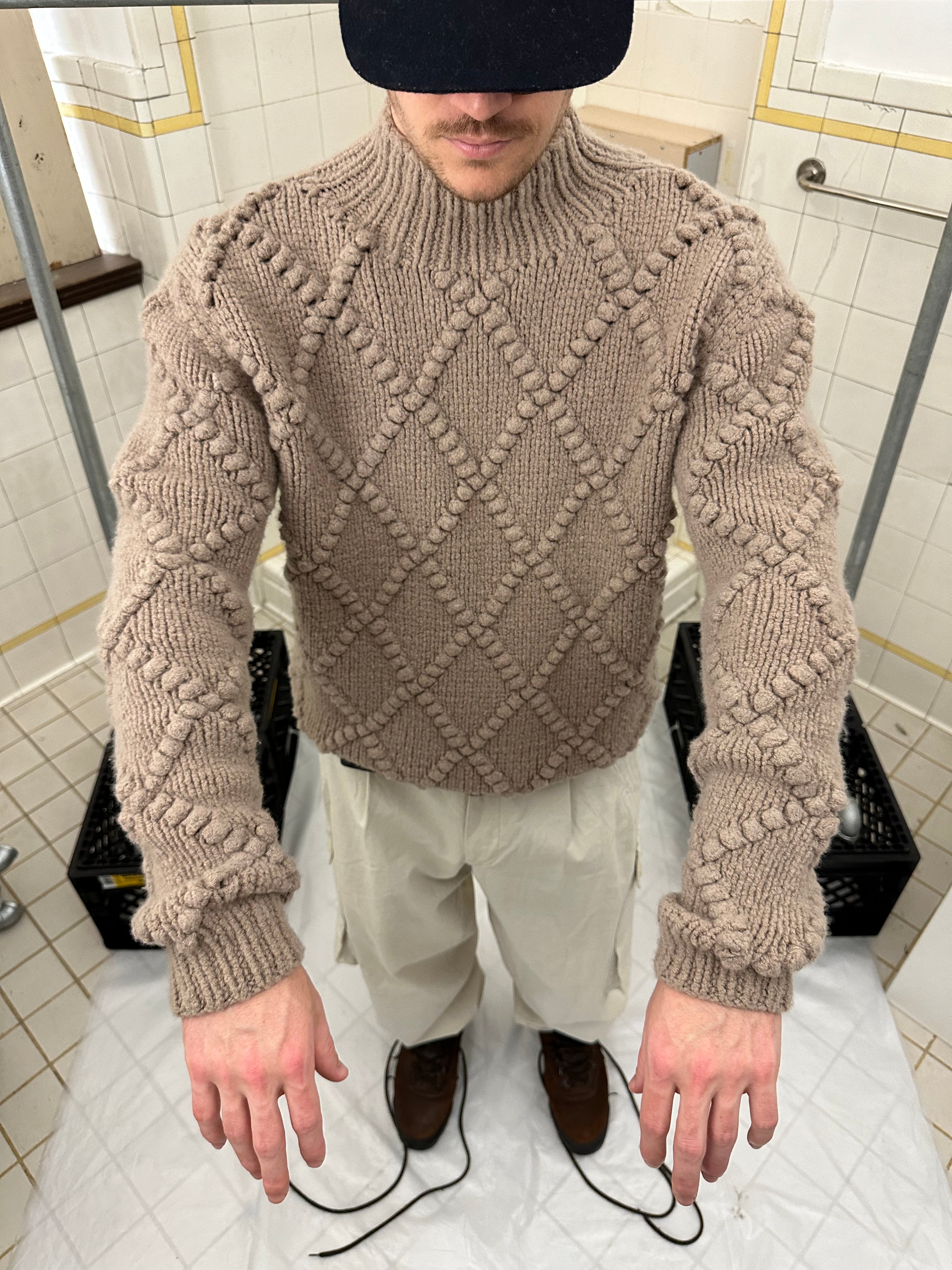 aw2000 Burberry Prorsum Cashmere Blend Sweater - Size M
