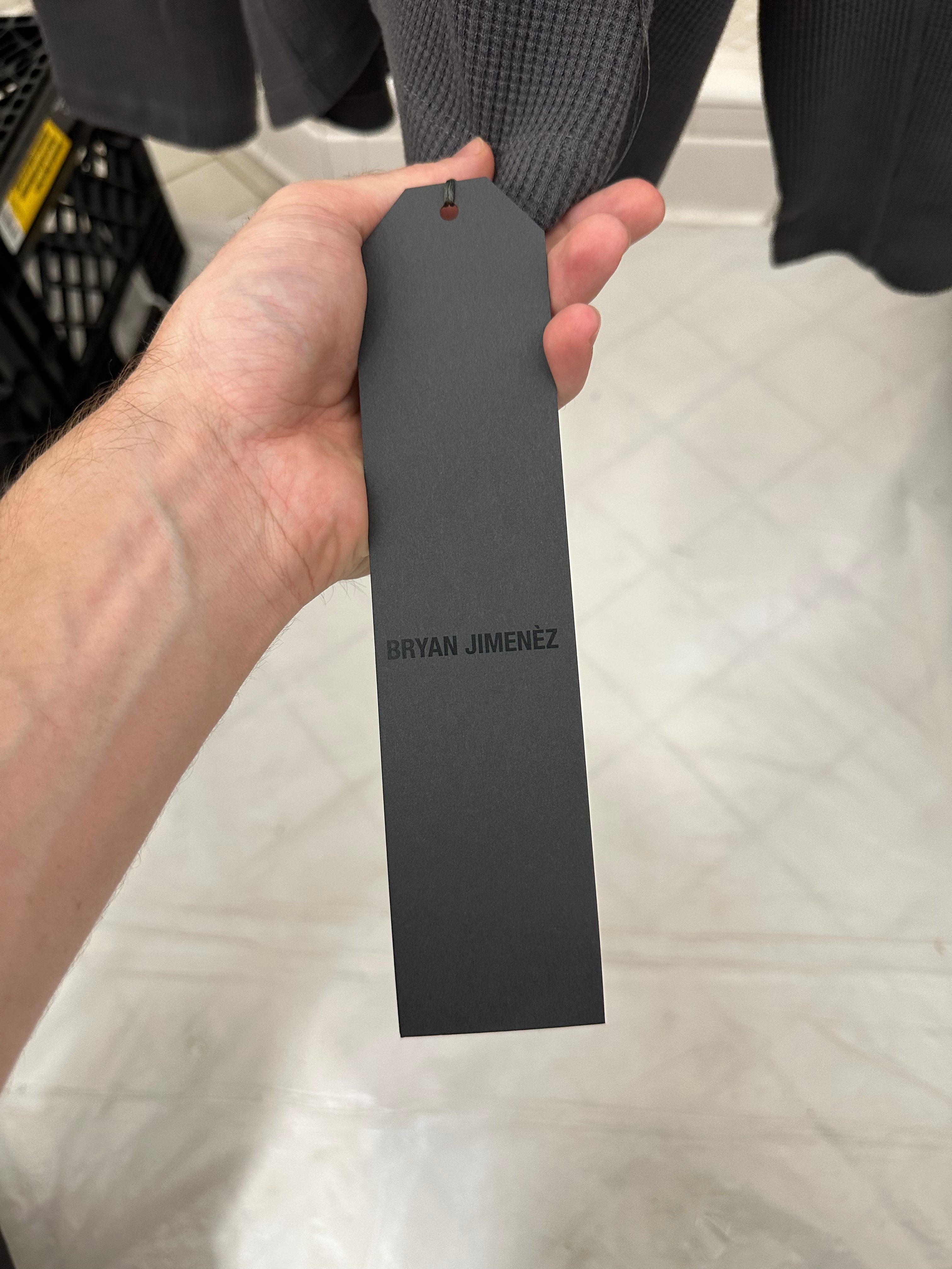 aw2023 Bryan Jimenez Armstrong Hoodie in Grey