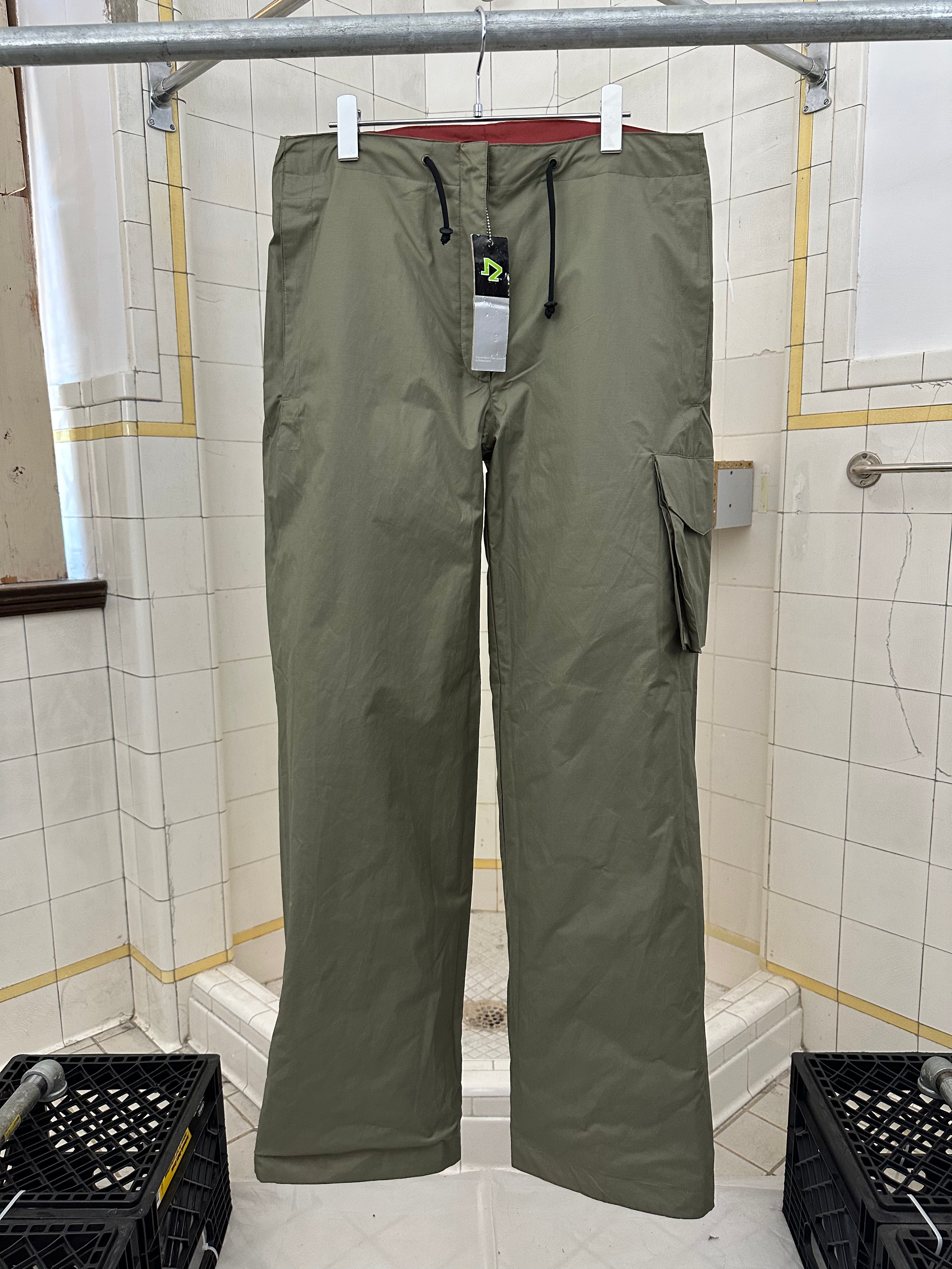 2000s Dockers Equipment for Legs x Massimo Osti "Hurricane" Pants with Packable Cargo Pockets - Size M