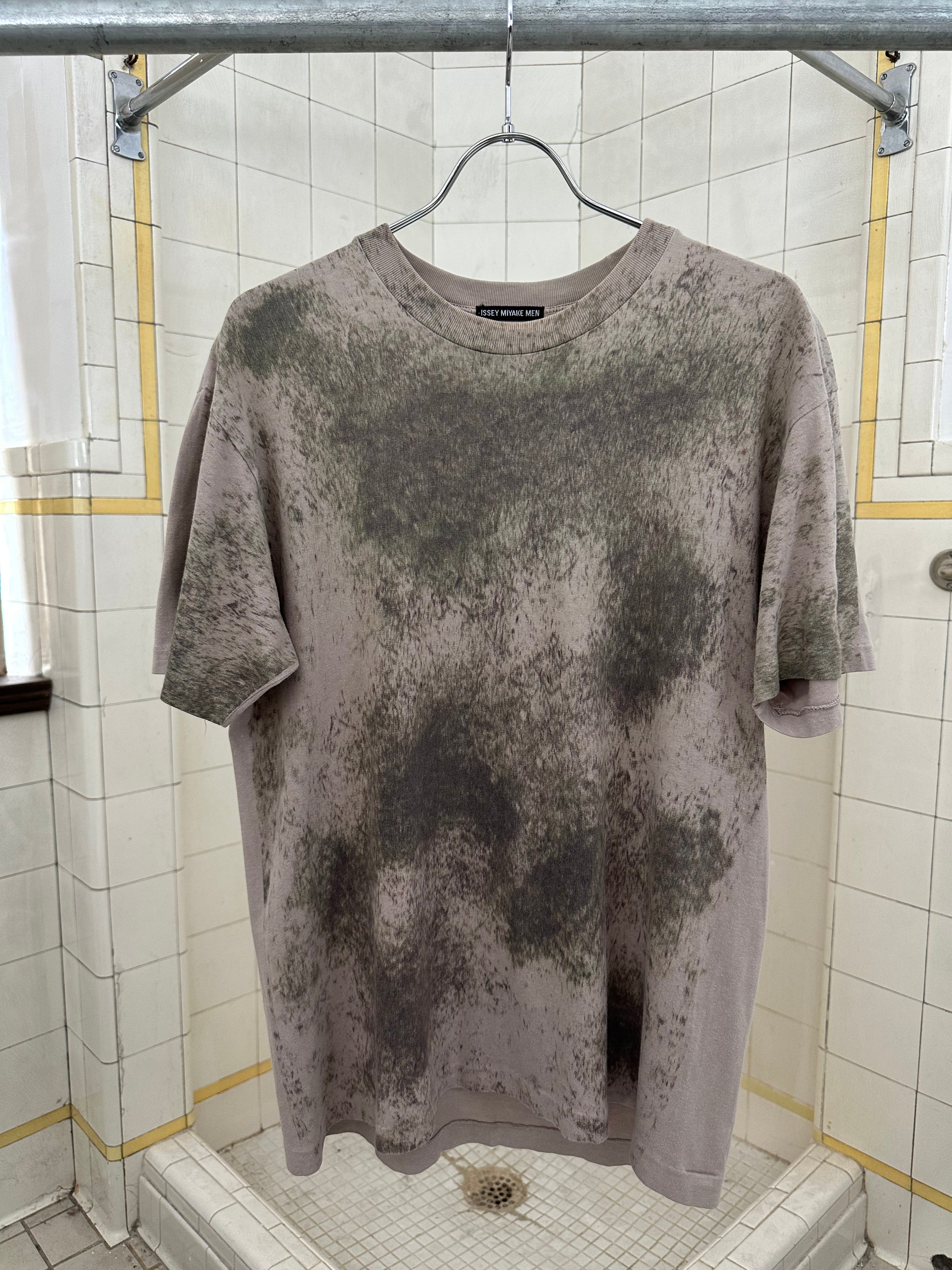aw2001 Issey Miyake Grass Stain Dye Print Tee - Size M