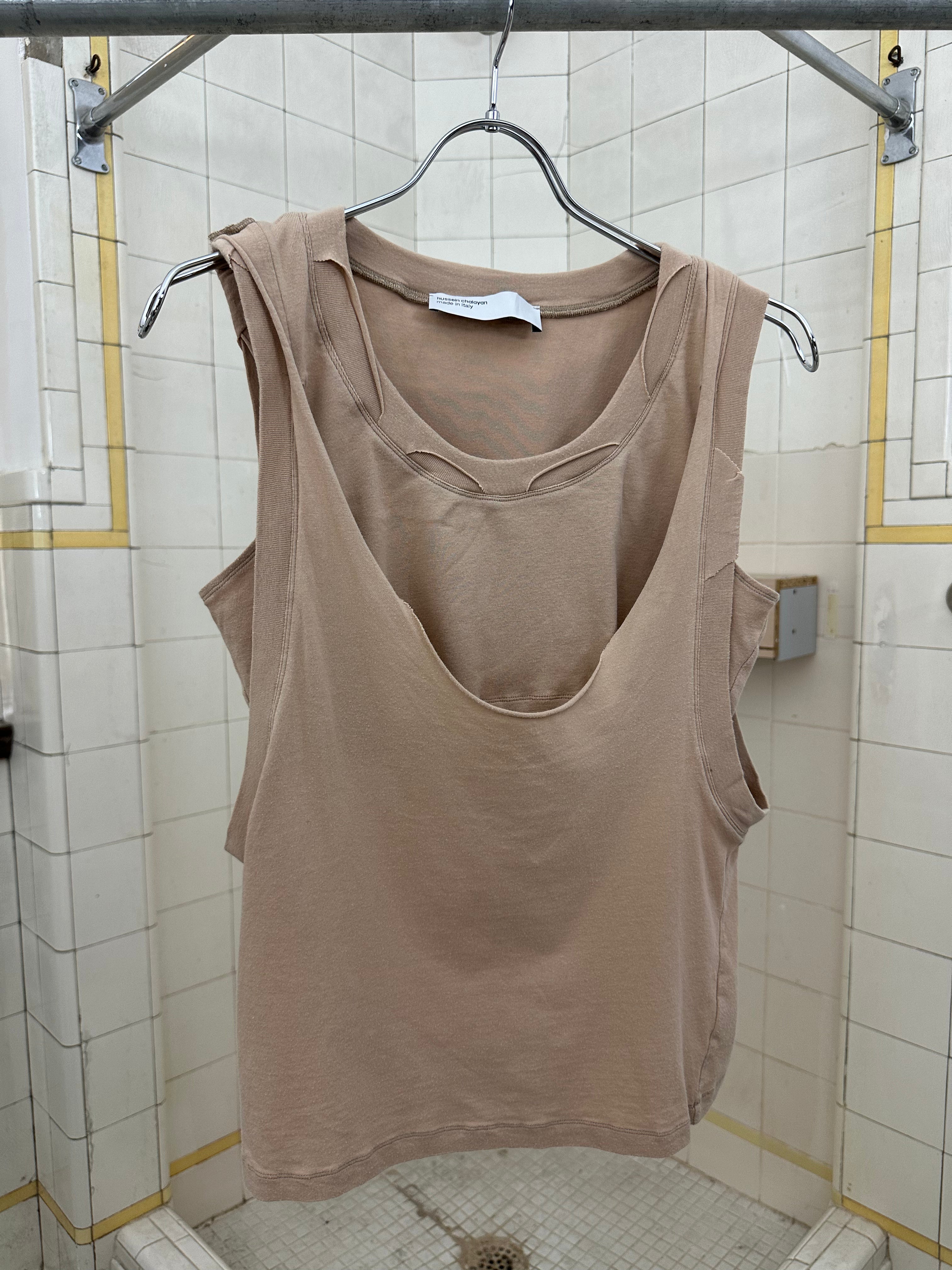 Vintage 2000s Hussein Chalayan Deformed Layered Tank - Size S | Constant  Practice