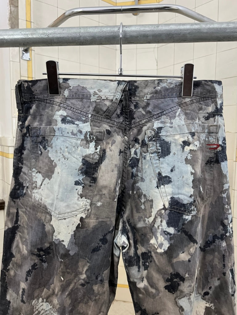 2000s Diesel Bleached and Dyed 5 Pocket Pants - Size M