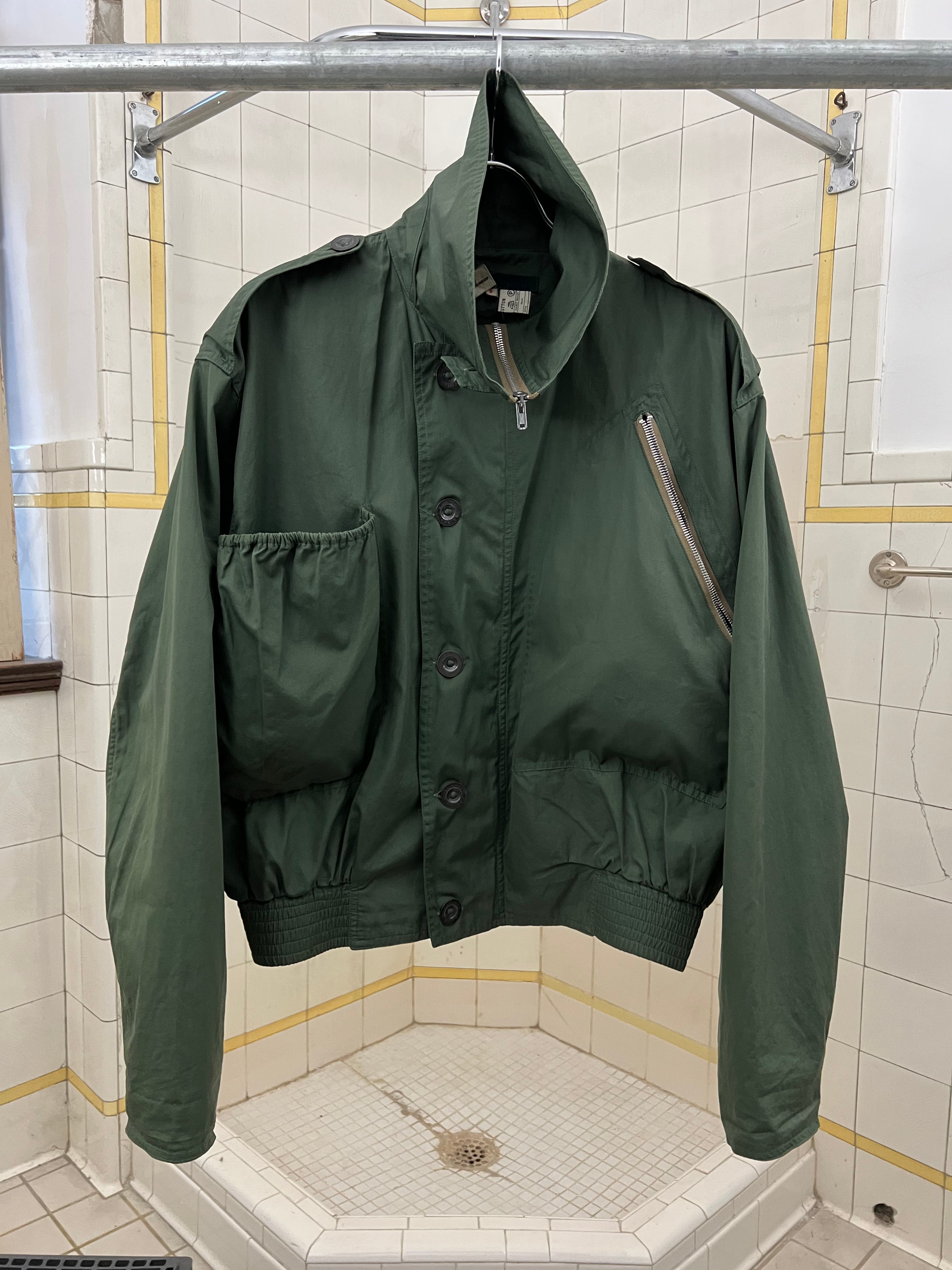 1980s Katharine Hamnett High Neck RAF MK3 Jacket - Size M