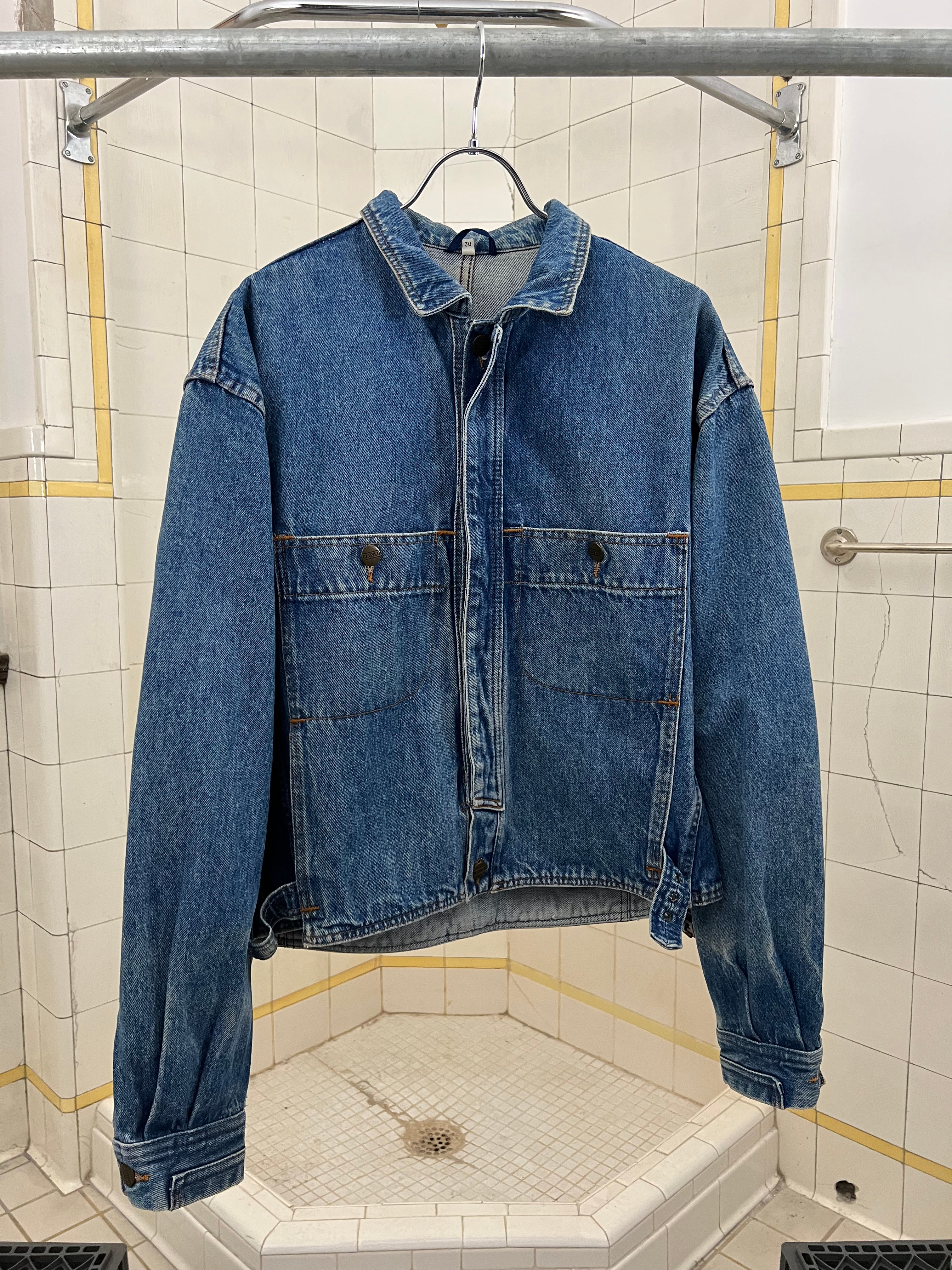 1980s Marithe Francois Girbaud x Closed Denim Jacket - Size M