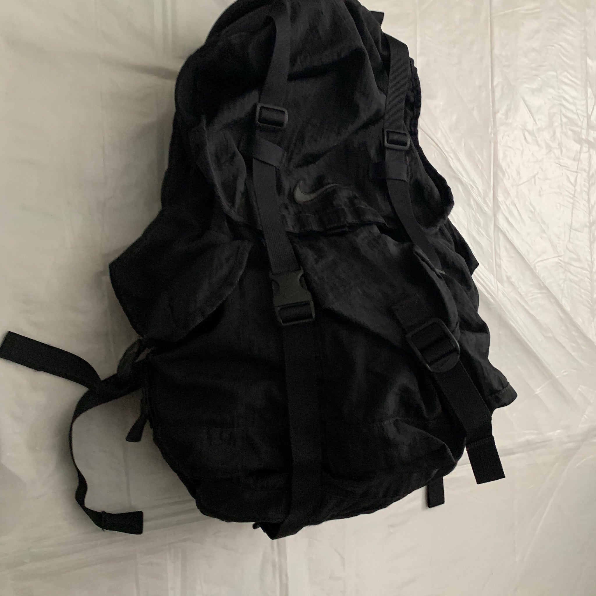 ヴィンテージ 90s NIKE PARACHUTE BACKPACK  カーキ