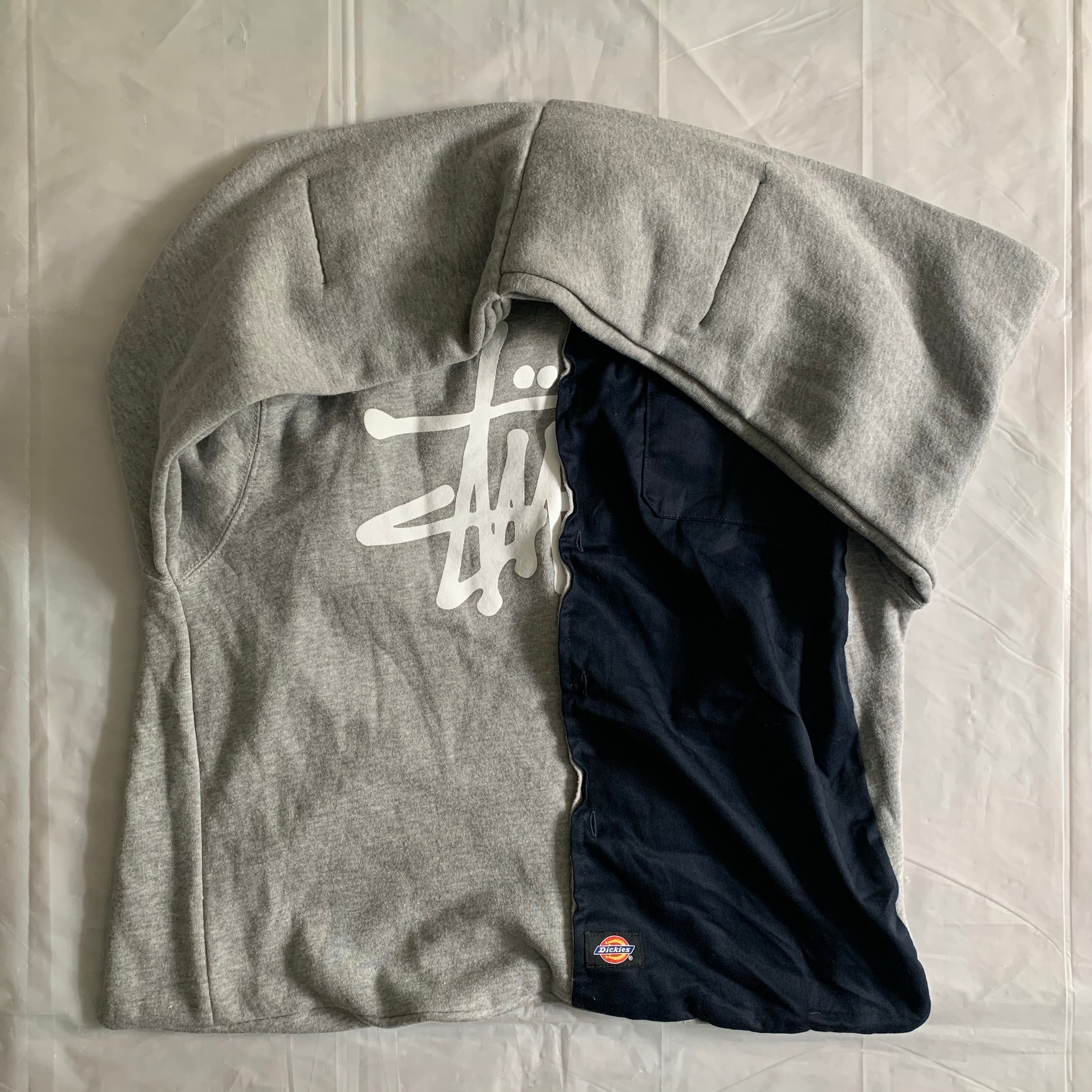Kiko Kostadinov x Stussy x Dickies Prototype Reconstructed Sweater Bag - Size OS