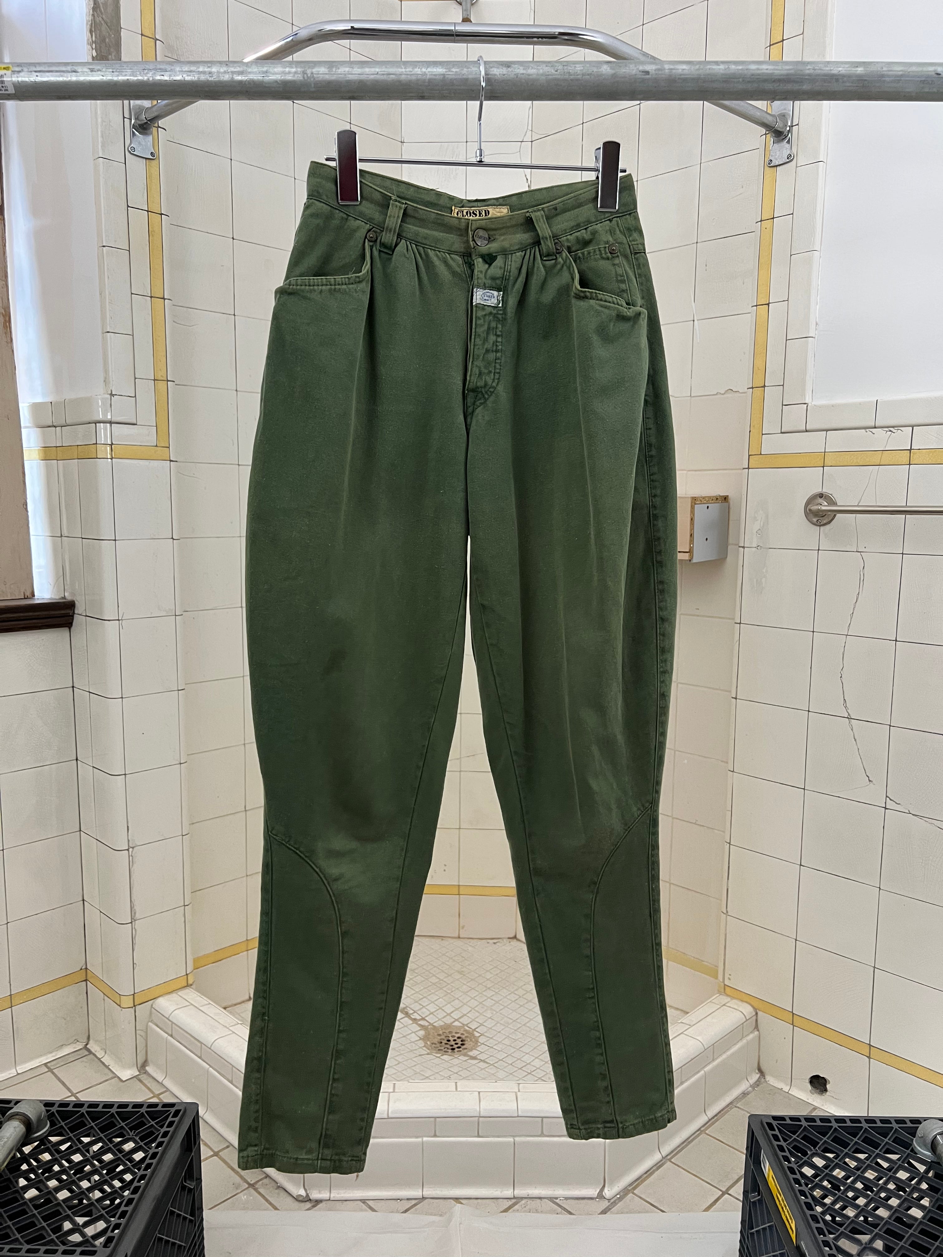 1980s Marithe Francois Girbaud x Closed Jodphur Pants - Size XS