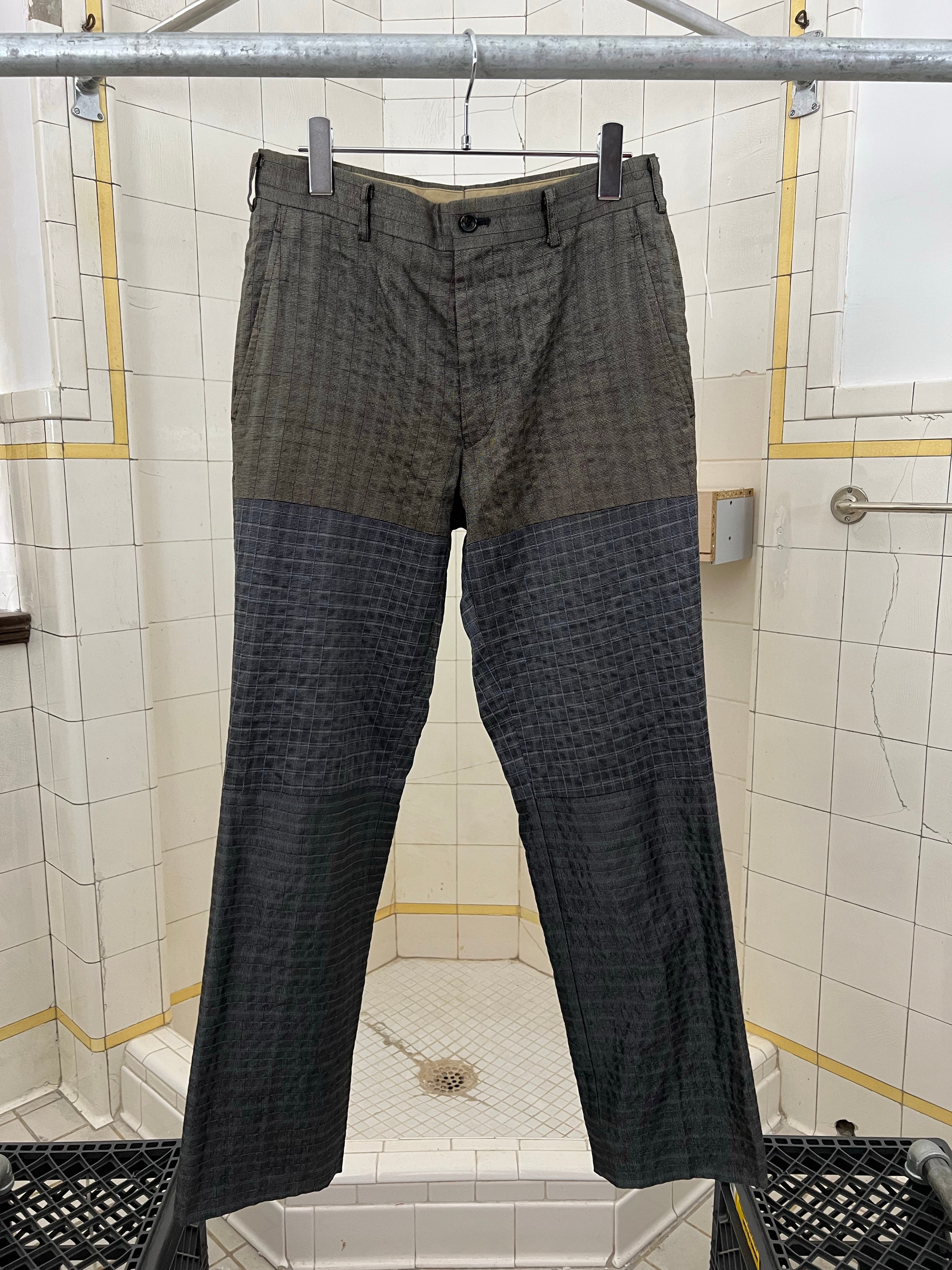 1999 Comme des Garcons Homme Homme Patchwork Trousers - Size S