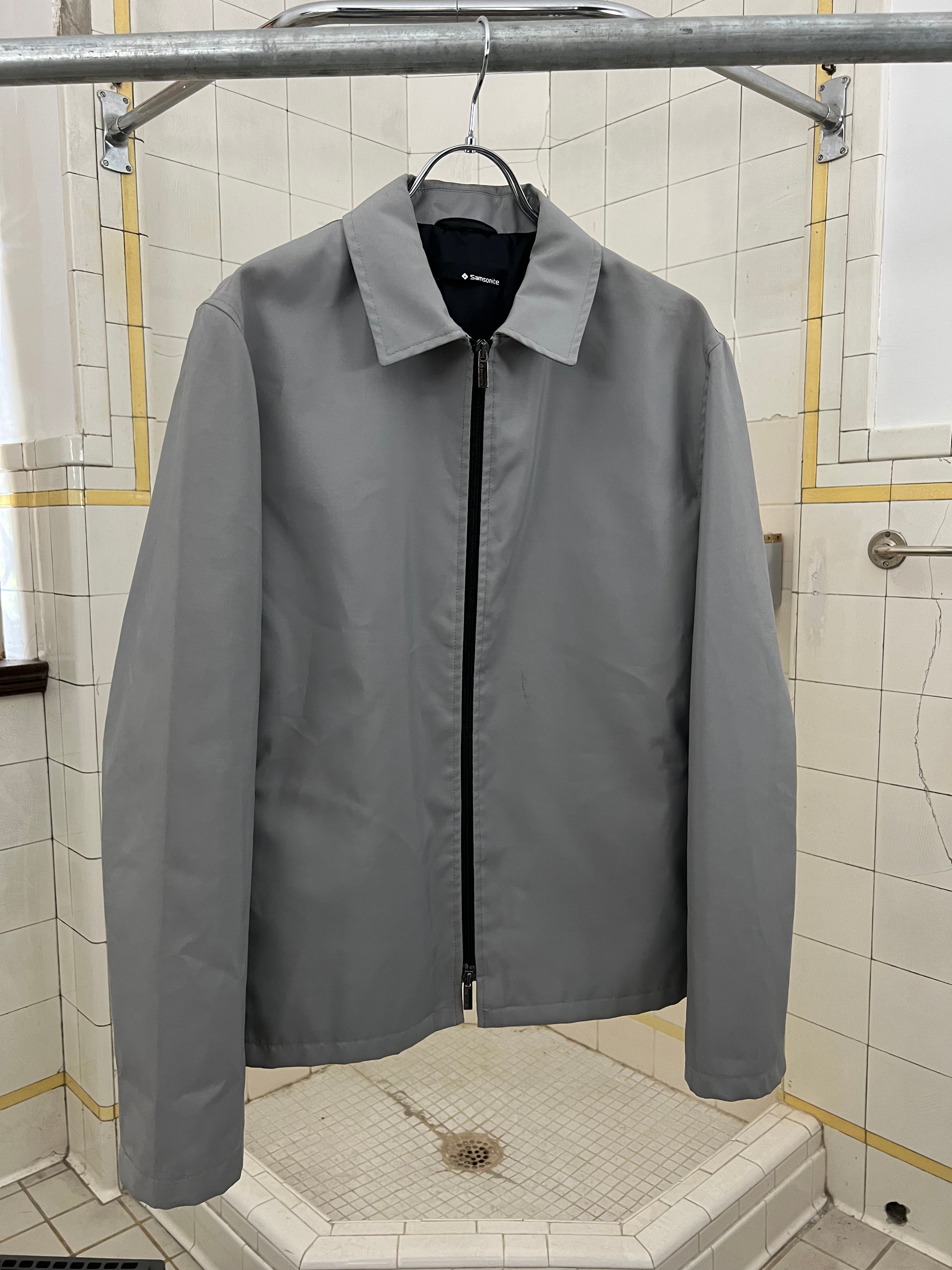 2000s Samsonite ‘Travel Wear’ Grey Work Jacket - Size M