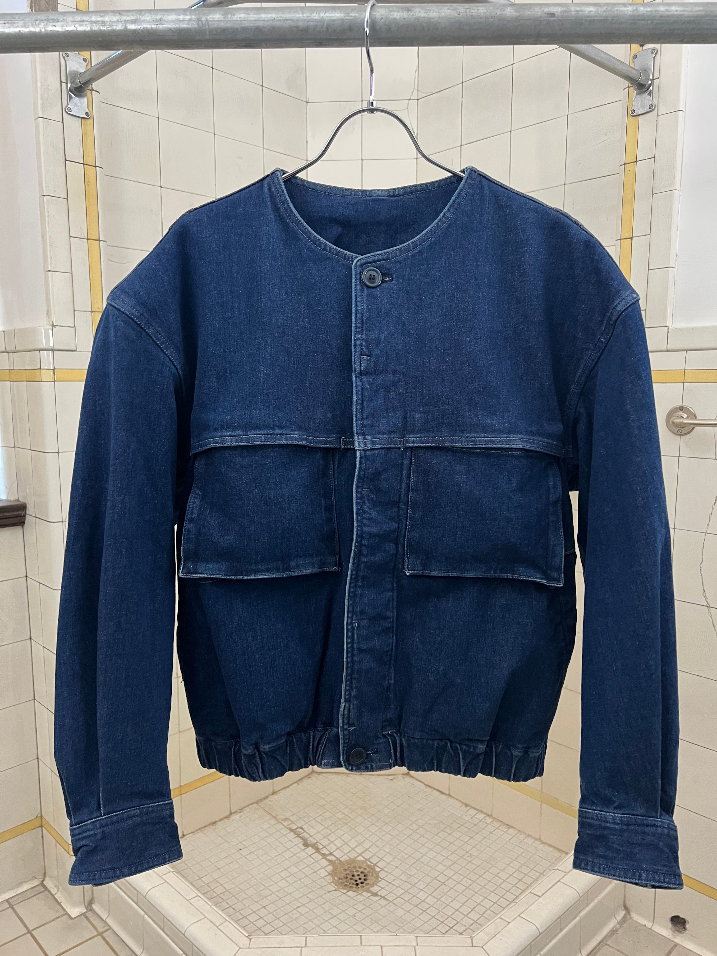 1980s Issey Miyake Denim Cargo Jacket - Size L