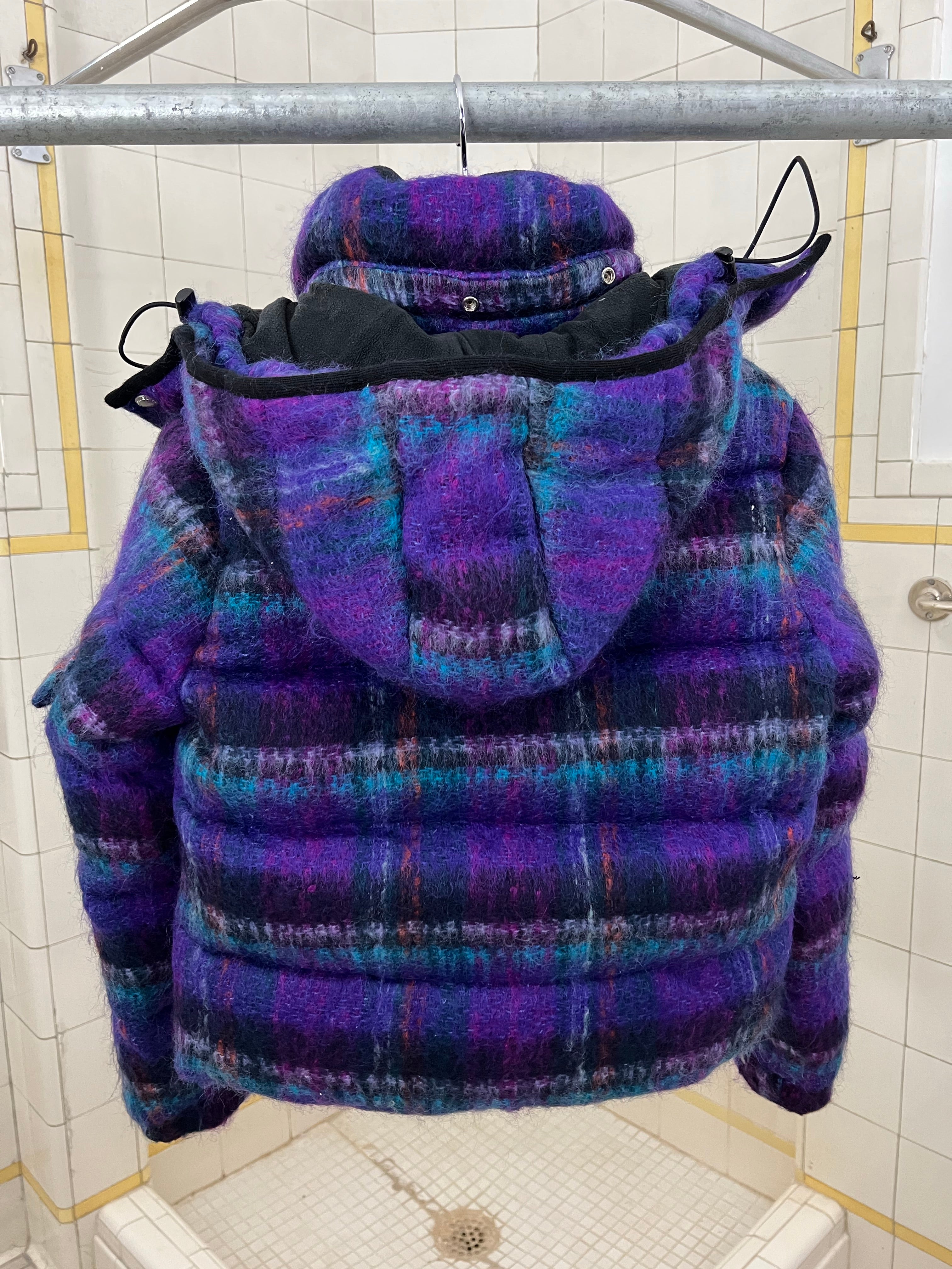 2014 Junya Watanabe Mohair Puffer Jacket with Removable Hood - Size S