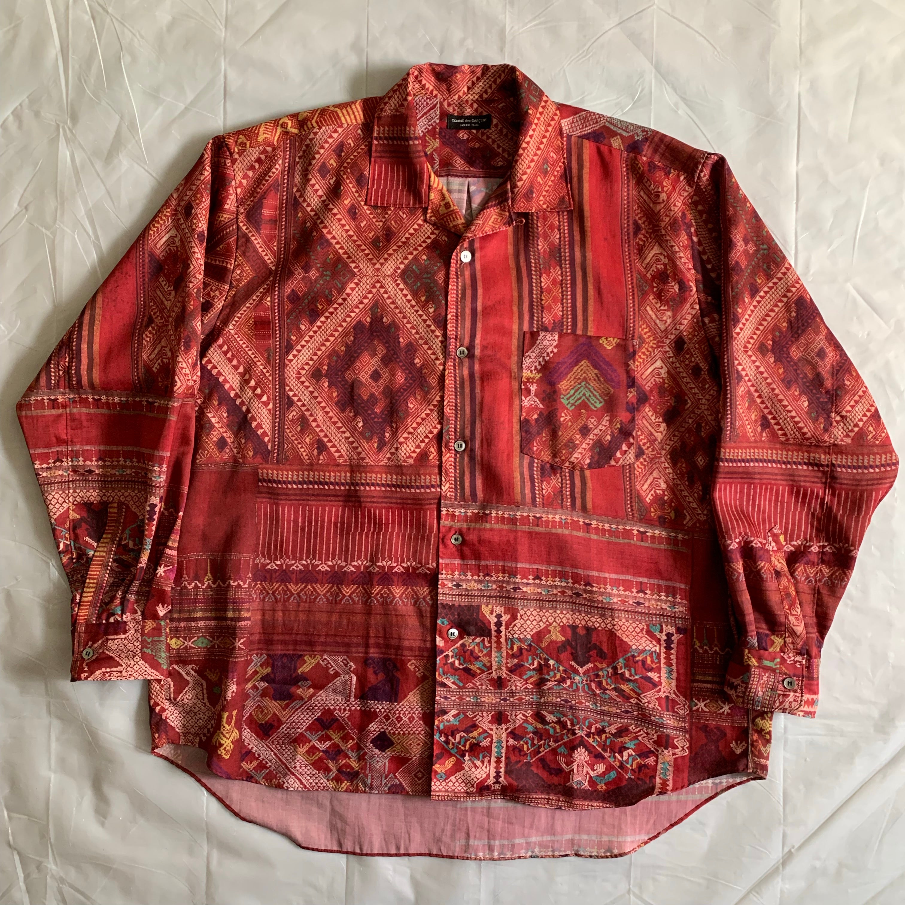 ss1992 Comme des Garcons Homme Navajo Print Shirt - Size L