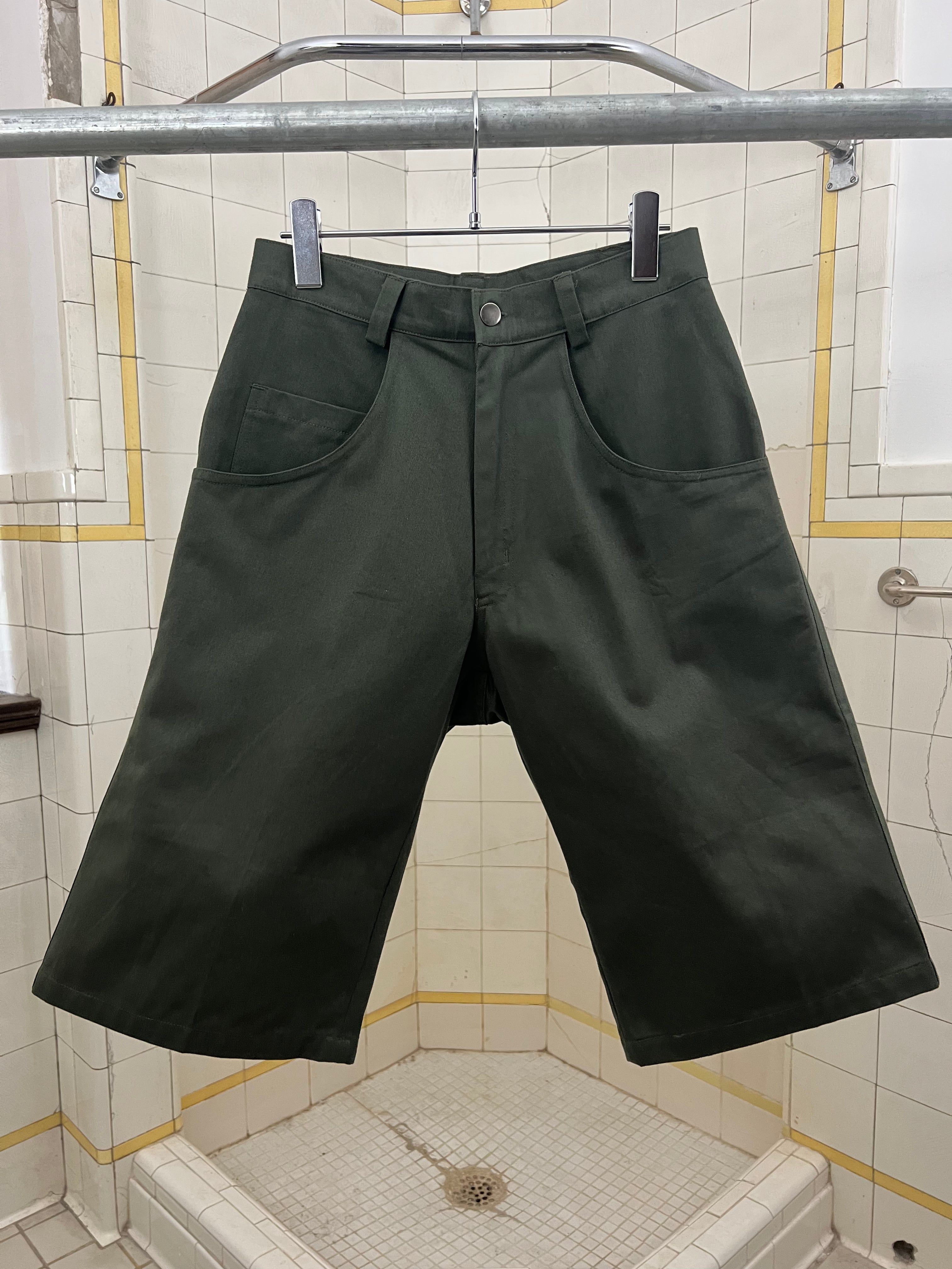 1990s Mickey Brazil Long Twill Shorts - Size S