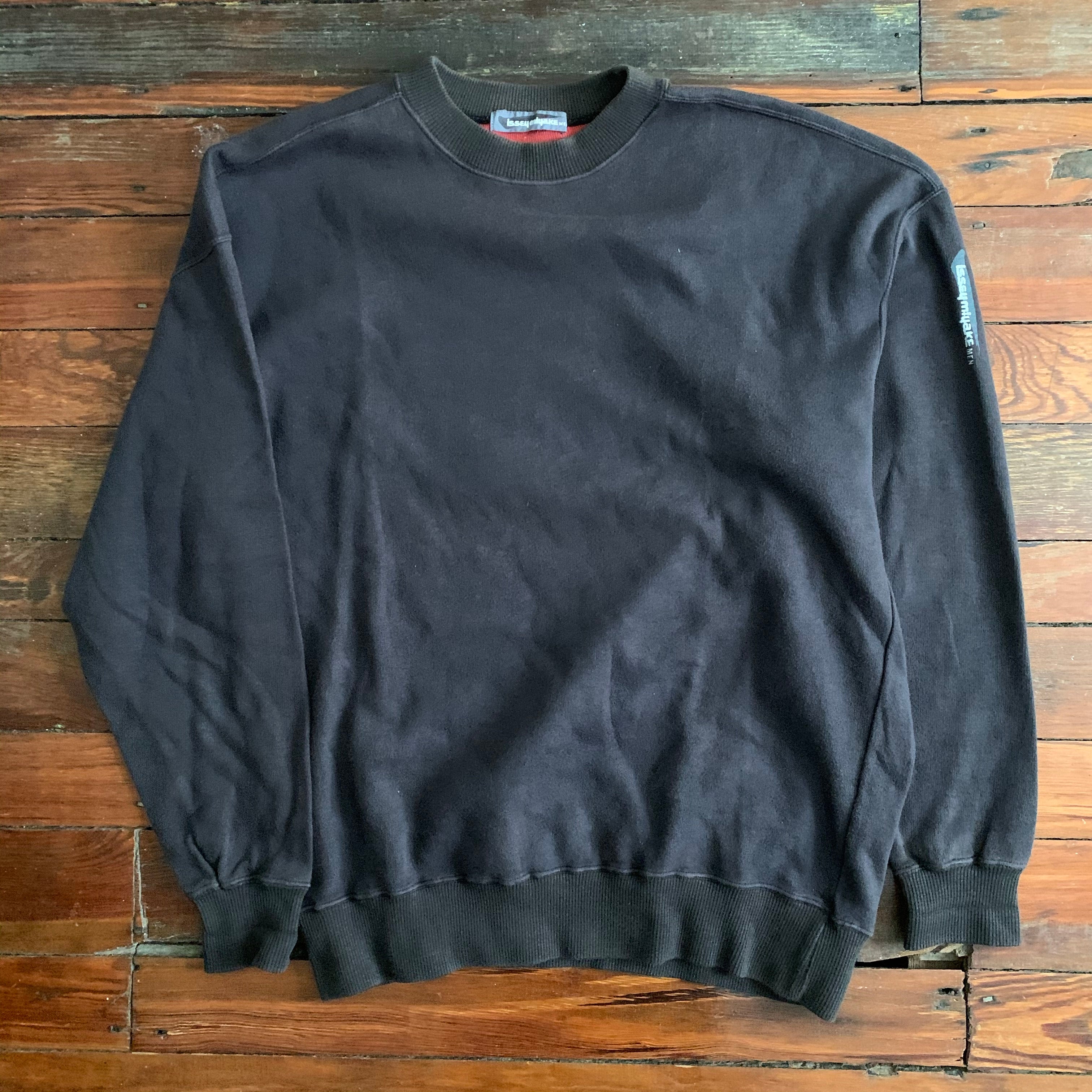 1980s Issey Miyake Faded Earth Tone Crewneck Sweater - Size L