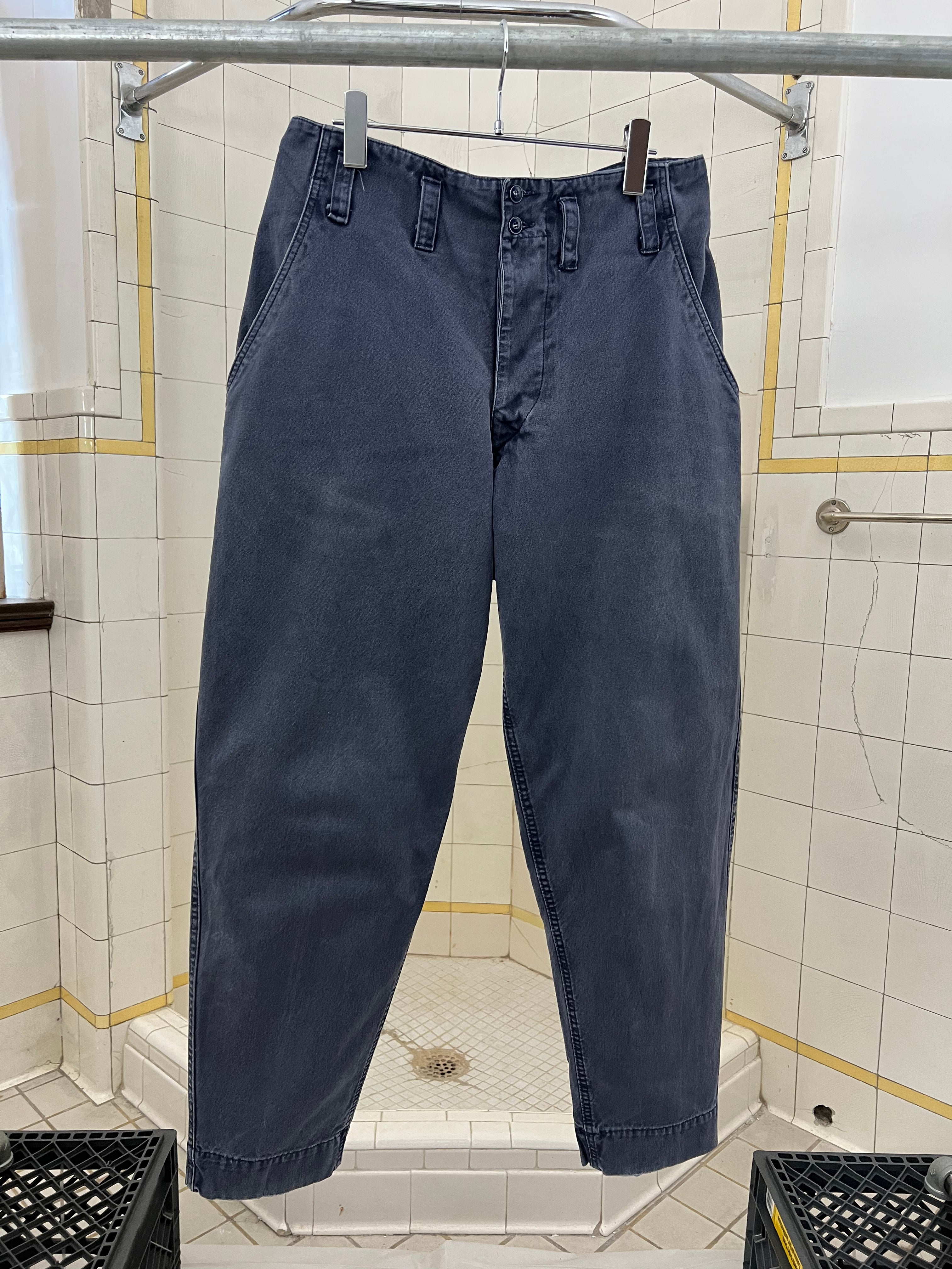 1980s Katharine Hamnett Faded Canvas Workpants - Size M