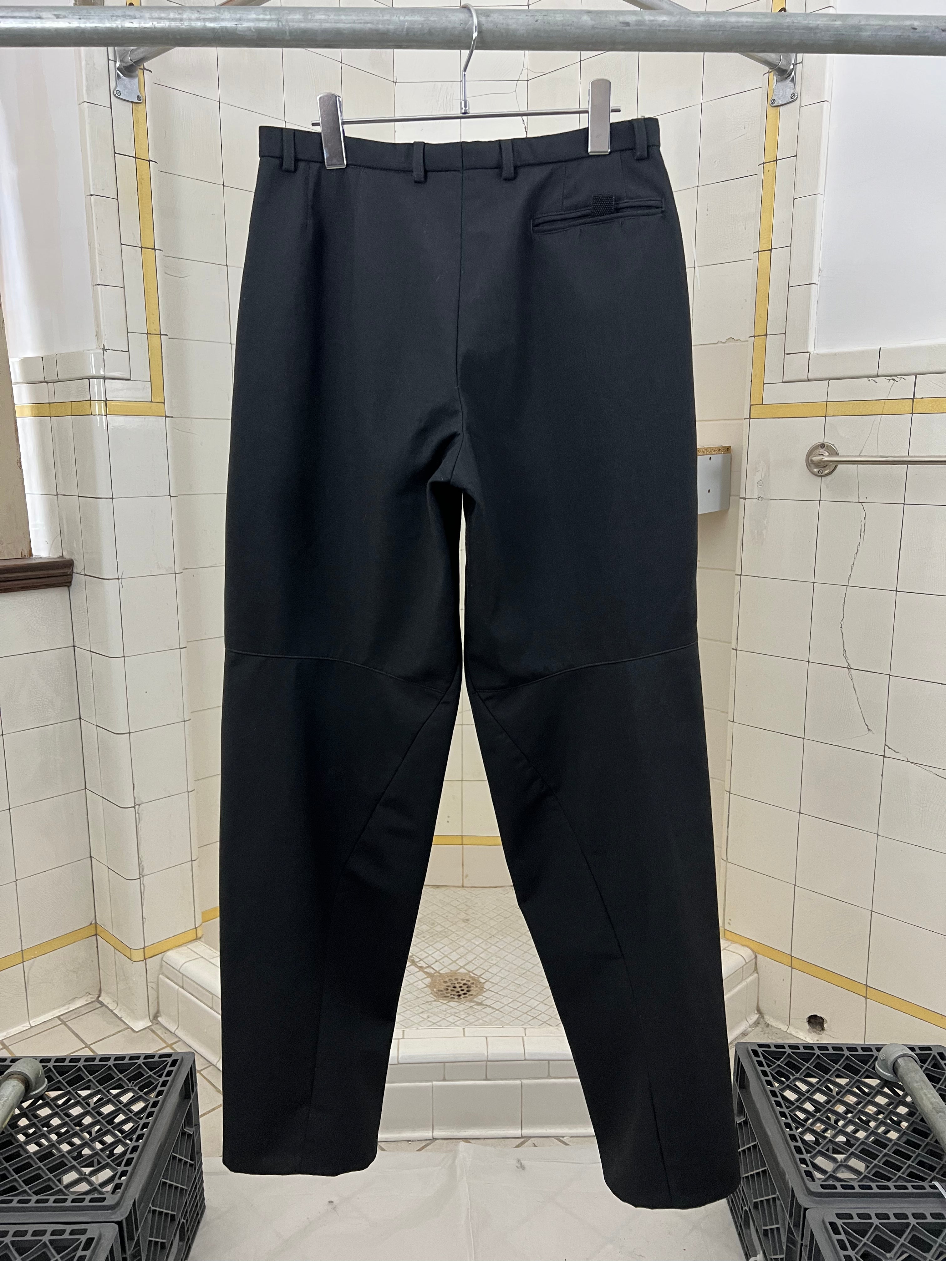 1990s Armani Twisted Outseam Trousers - Size M