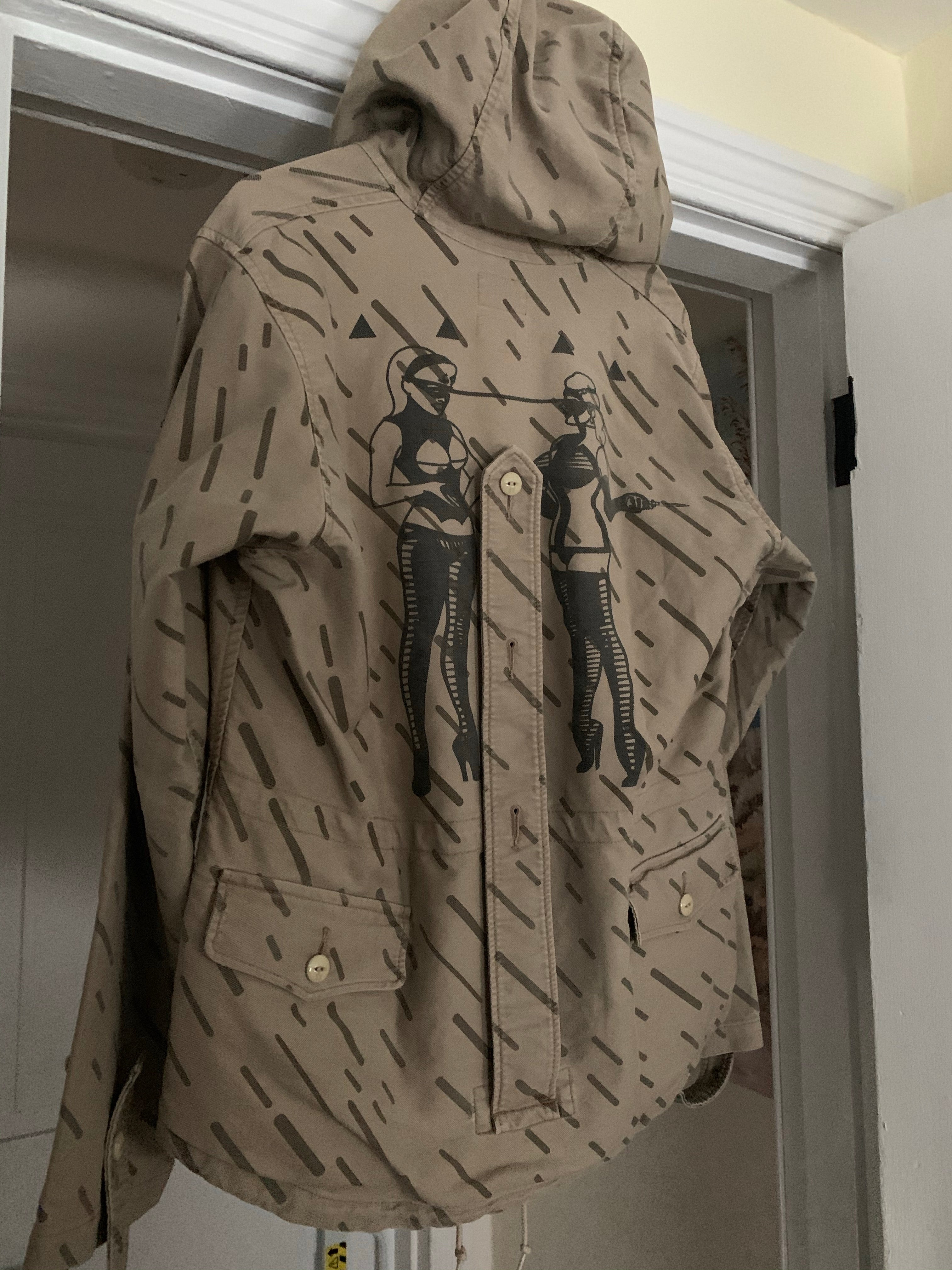 aw2012 Cav Empt x Neighborhood Strichtarn Camo Mountain Smock - Size S