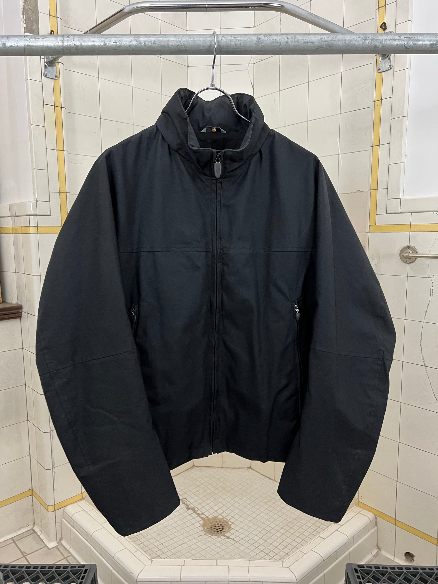 Late 1990s Mandarina Duck Light Black Technical Jacket with