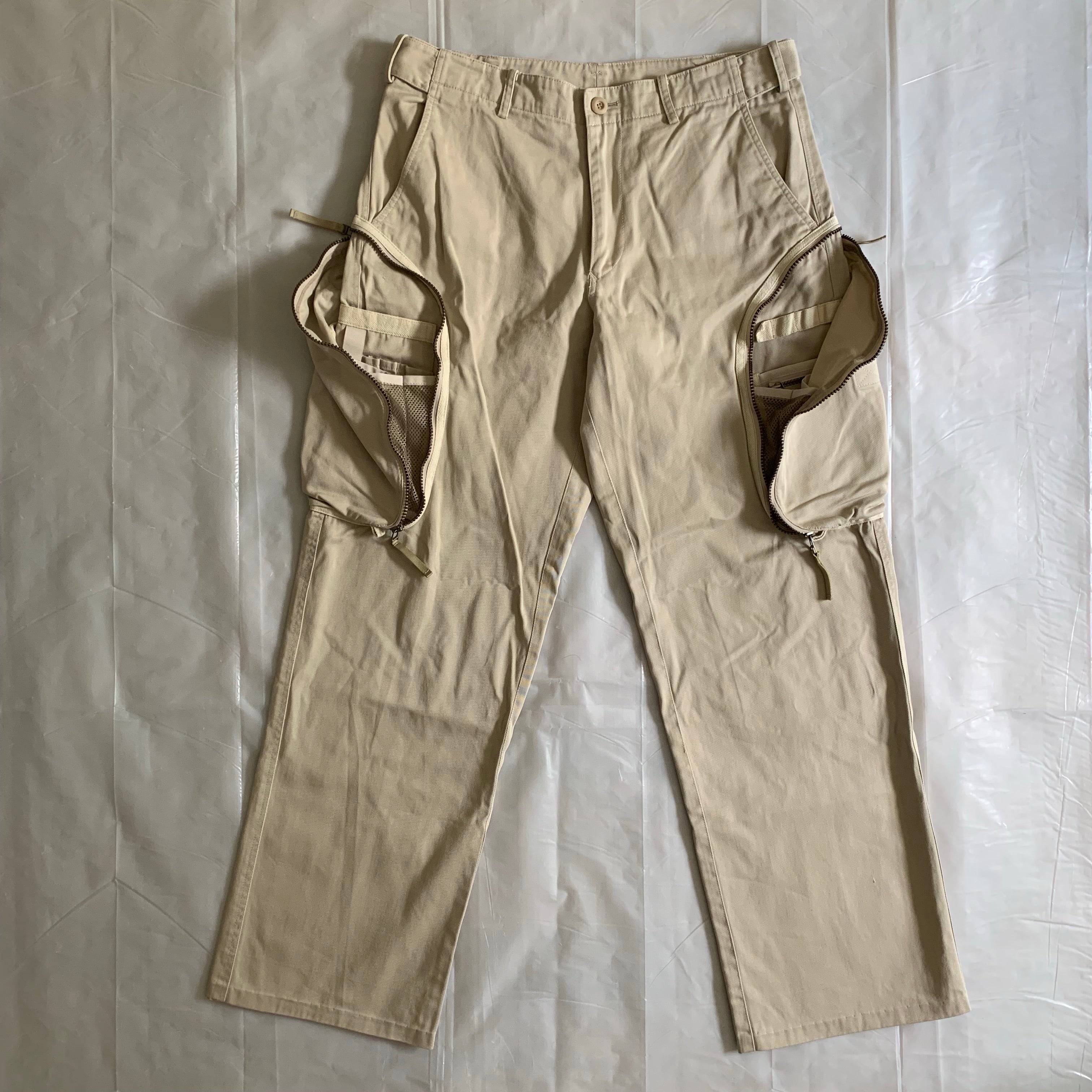 ss2001 Issey Miyake Zipper Cargo Pants - Size L