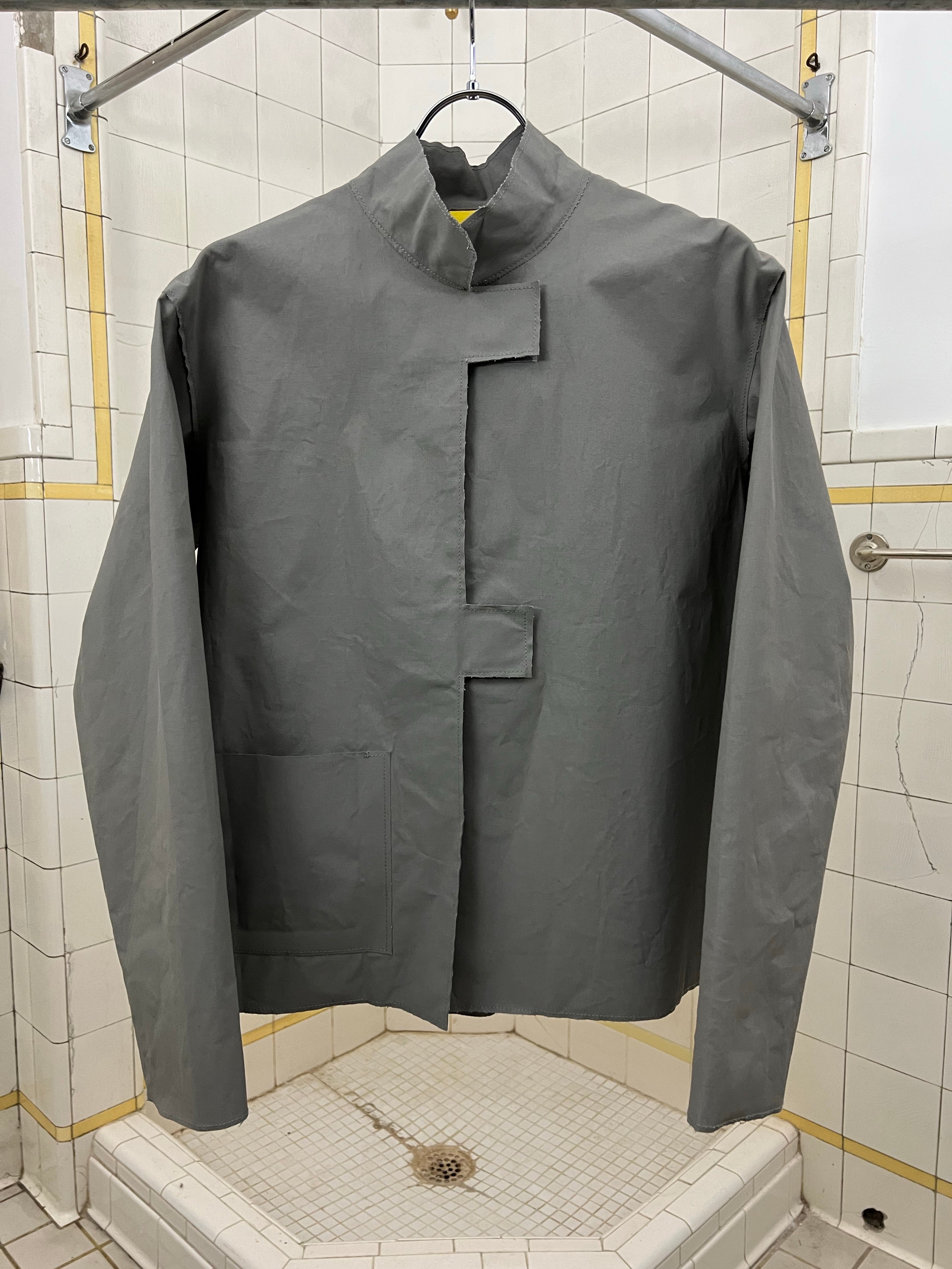 2000s Mandarina Duck Laser Cut & Waterproof "Paper" Jacket - Size S