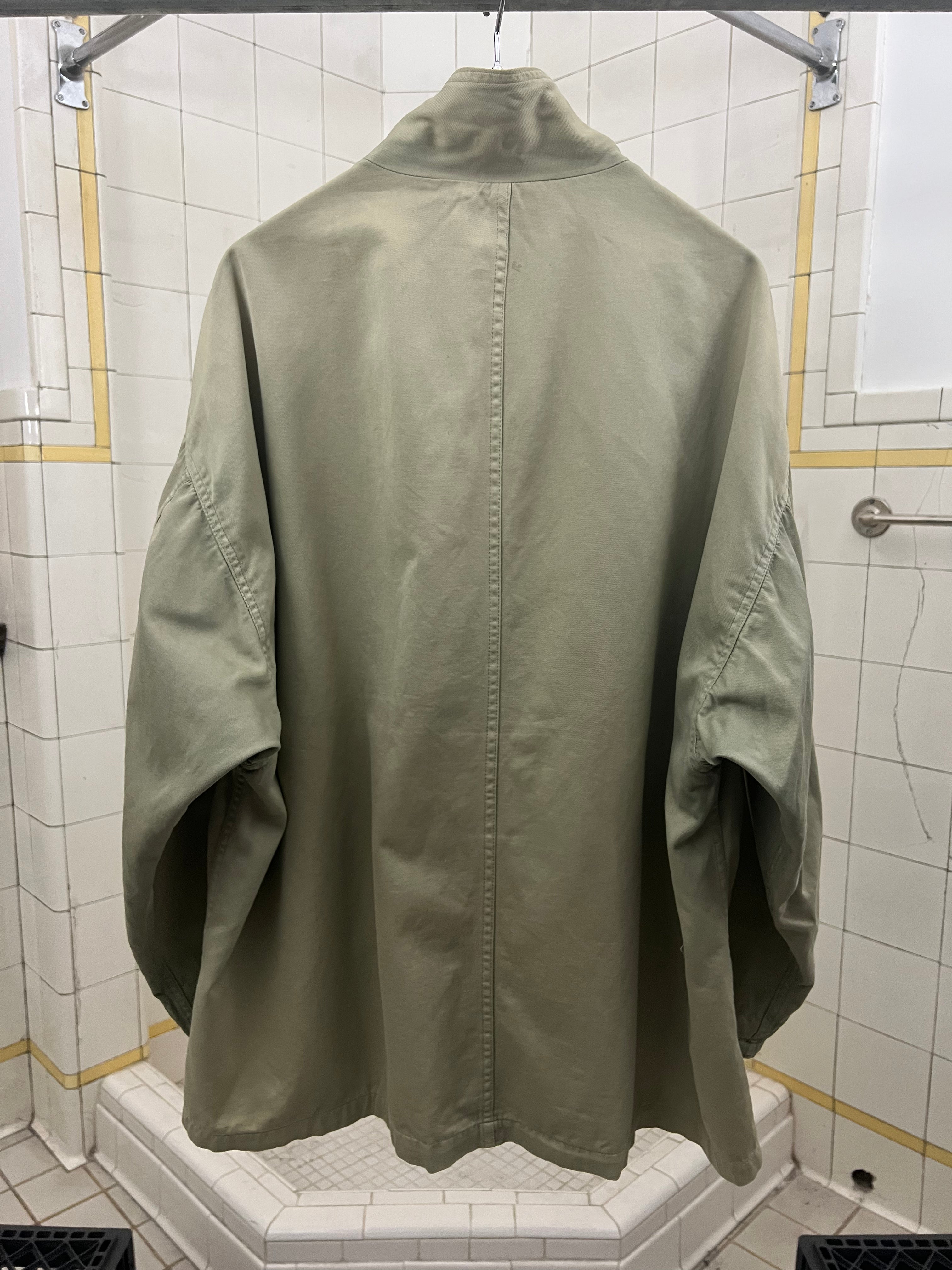 1980s Marithe Francois Girbaud Lined Twill Oversized Jacket - Size XL