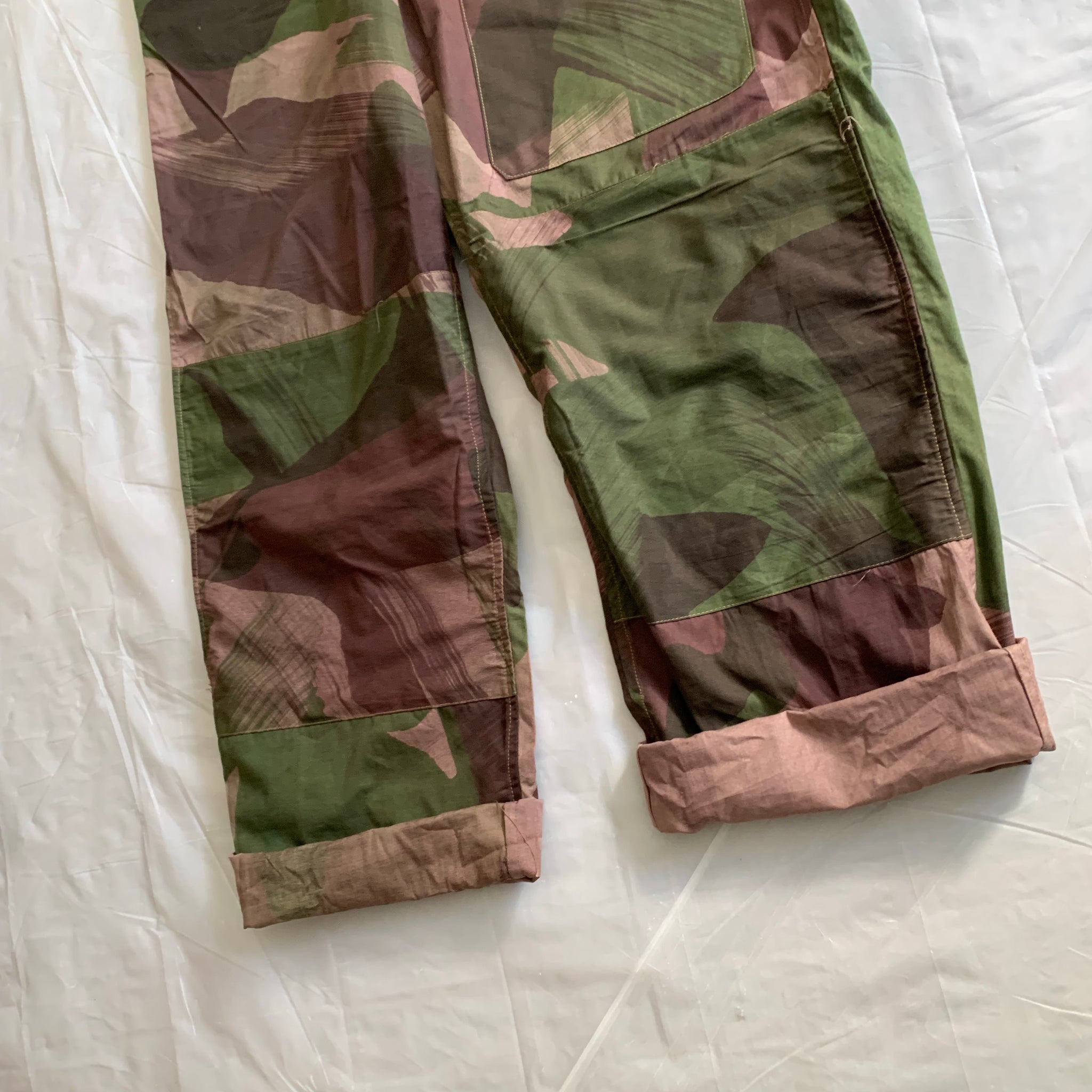 camo brush pants