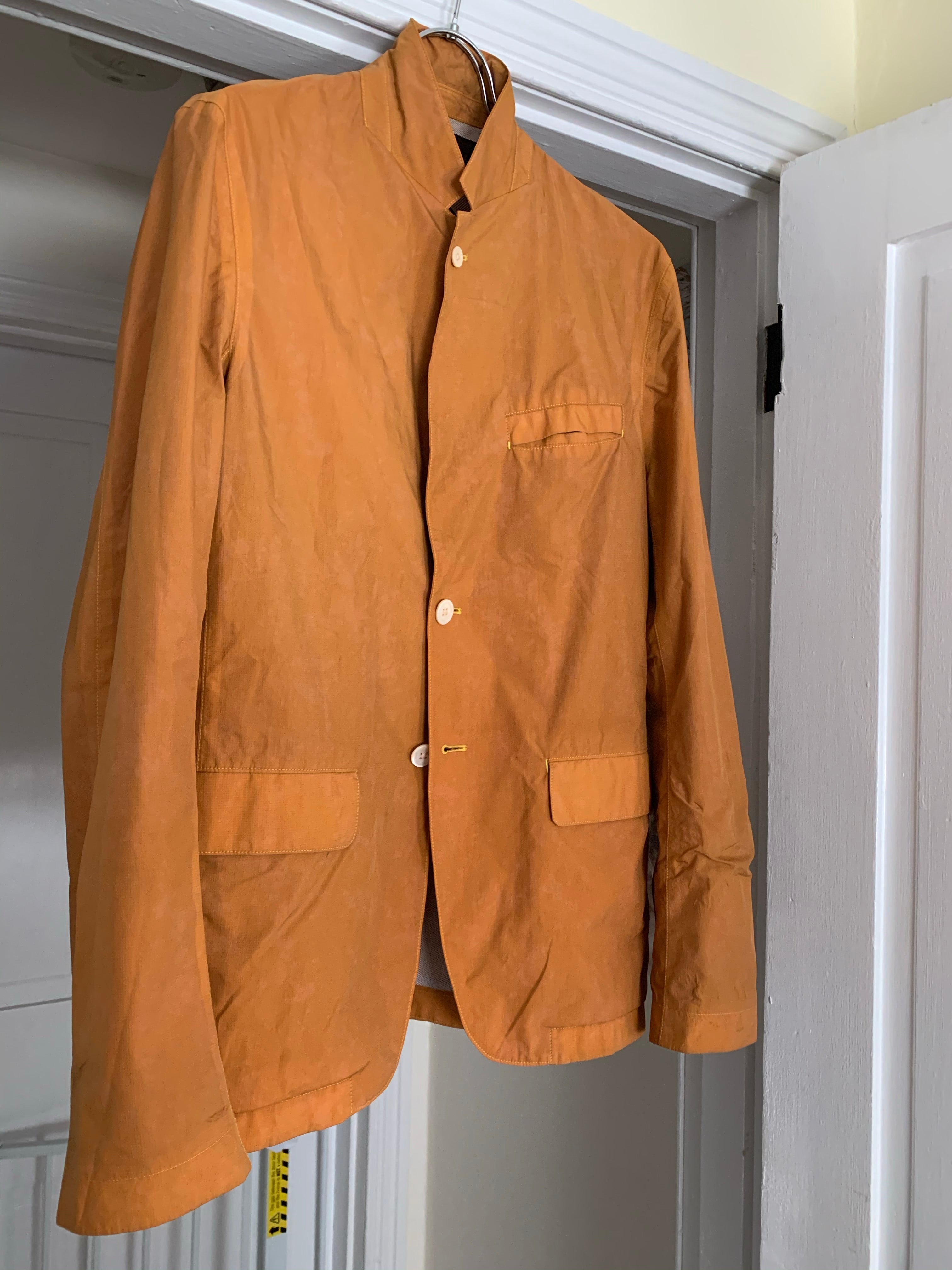 ss2005 Junya Watanabe Technical Acid Orange Gortex Blazer - Size L