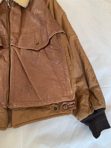 1980s Massimo Osti x CP Company Shearling Collar Military Jacket