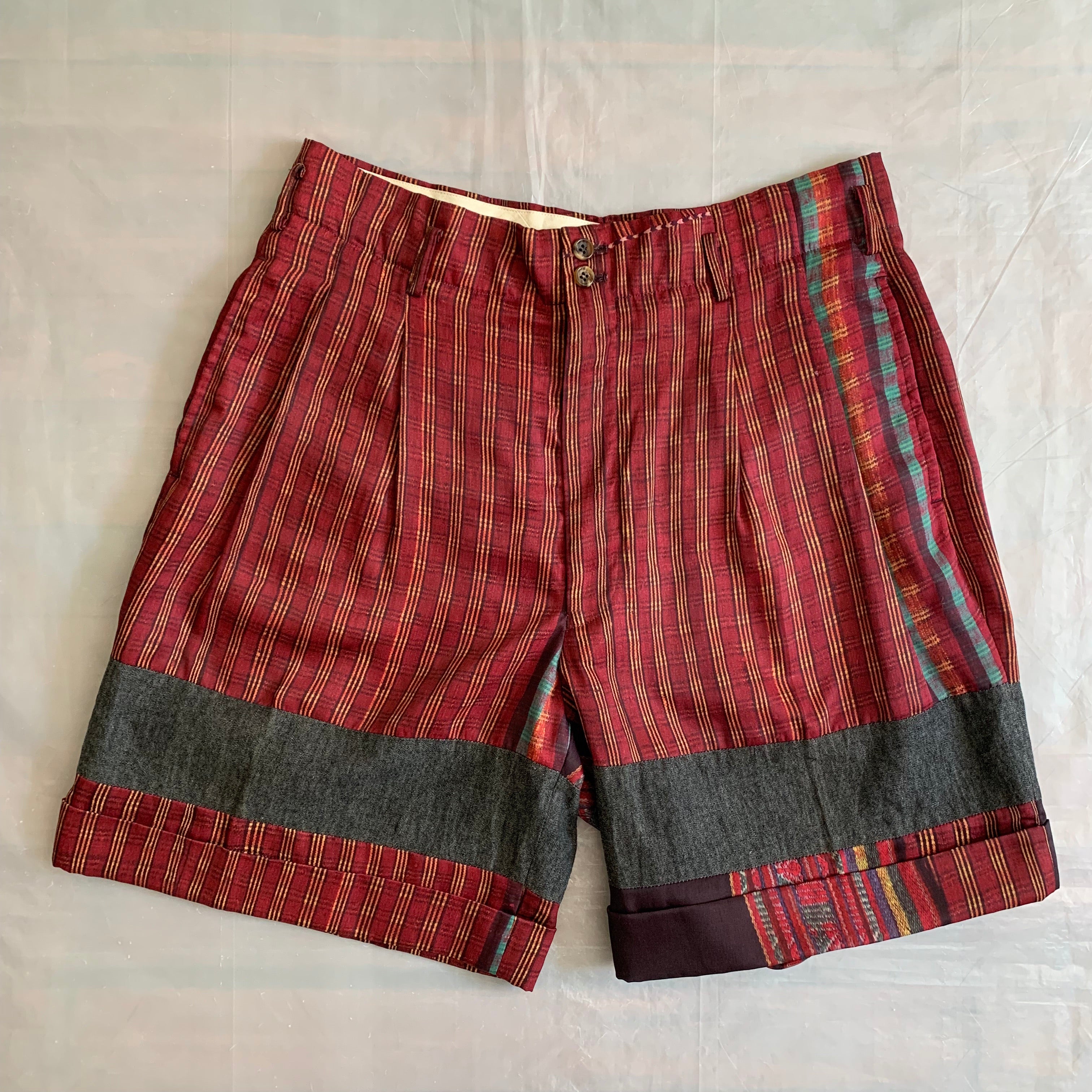 ss1992 CDGH+ Sample Tribal Pattern Shorts - Size M