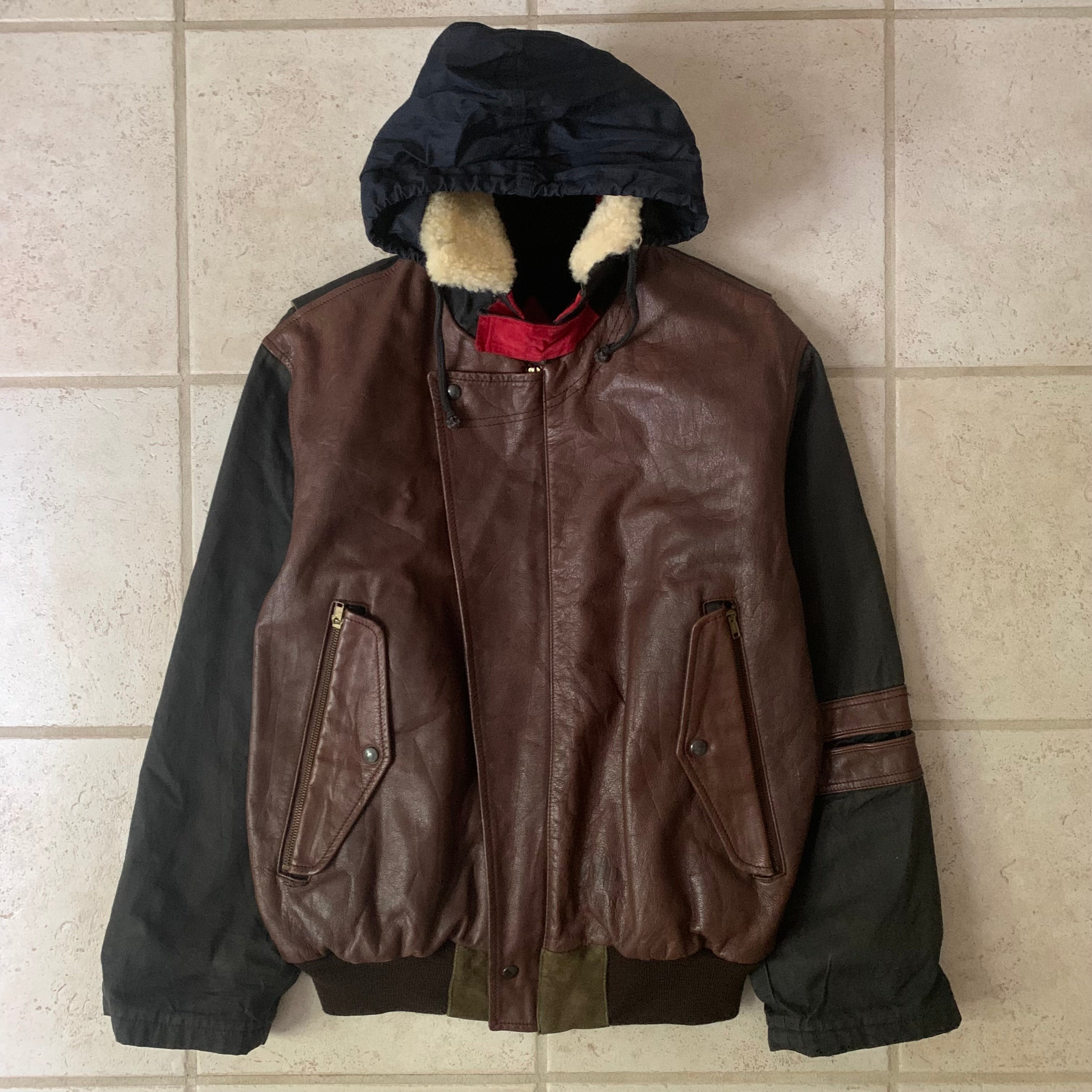 1980s Massimo Osti x CP Company Fur Military Jacket - Size L